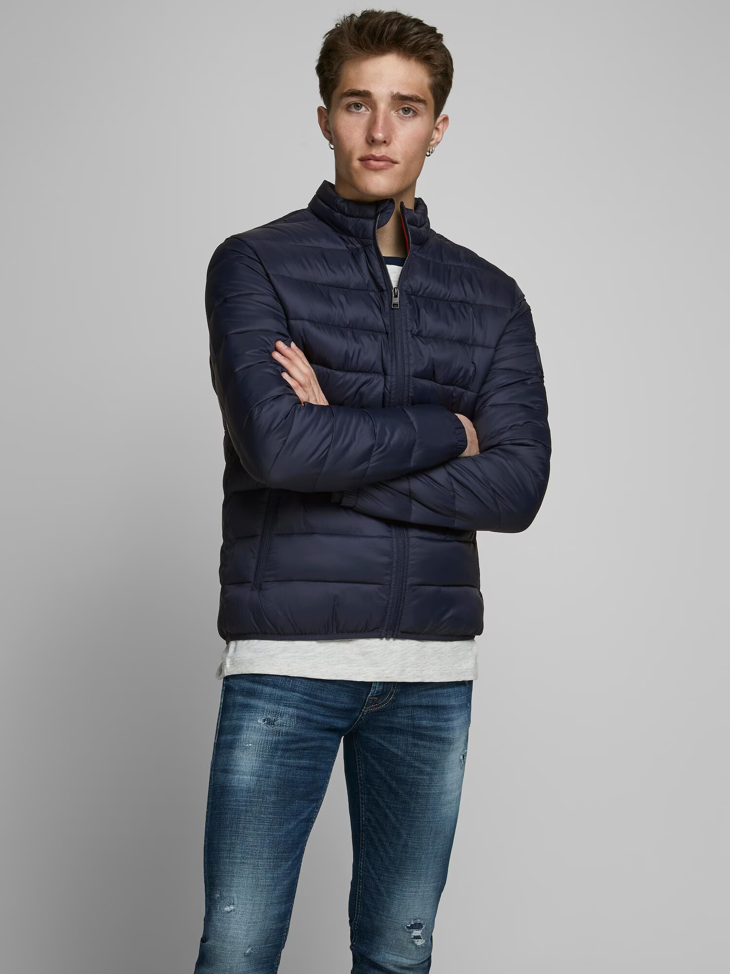 JACK & JONES Prehodna jakna 'Magic' marine - Pepit.si