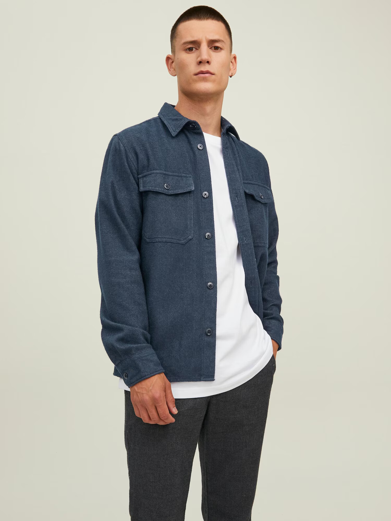 JACK & JONES Prehodna jakna 'Mark' mornarska - Pepit.si