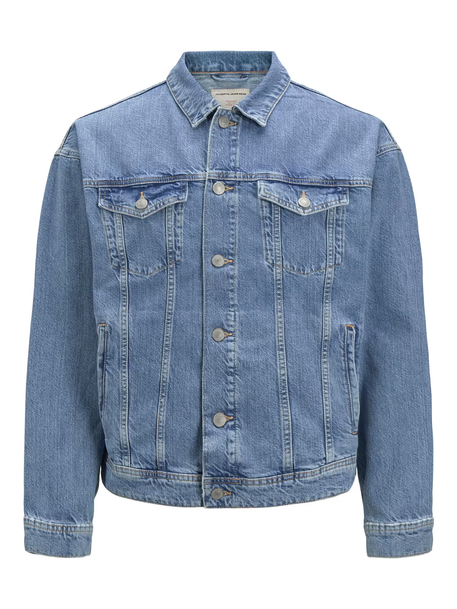 JACK & JONES Prehodna jakna moder denim - Pepit.si