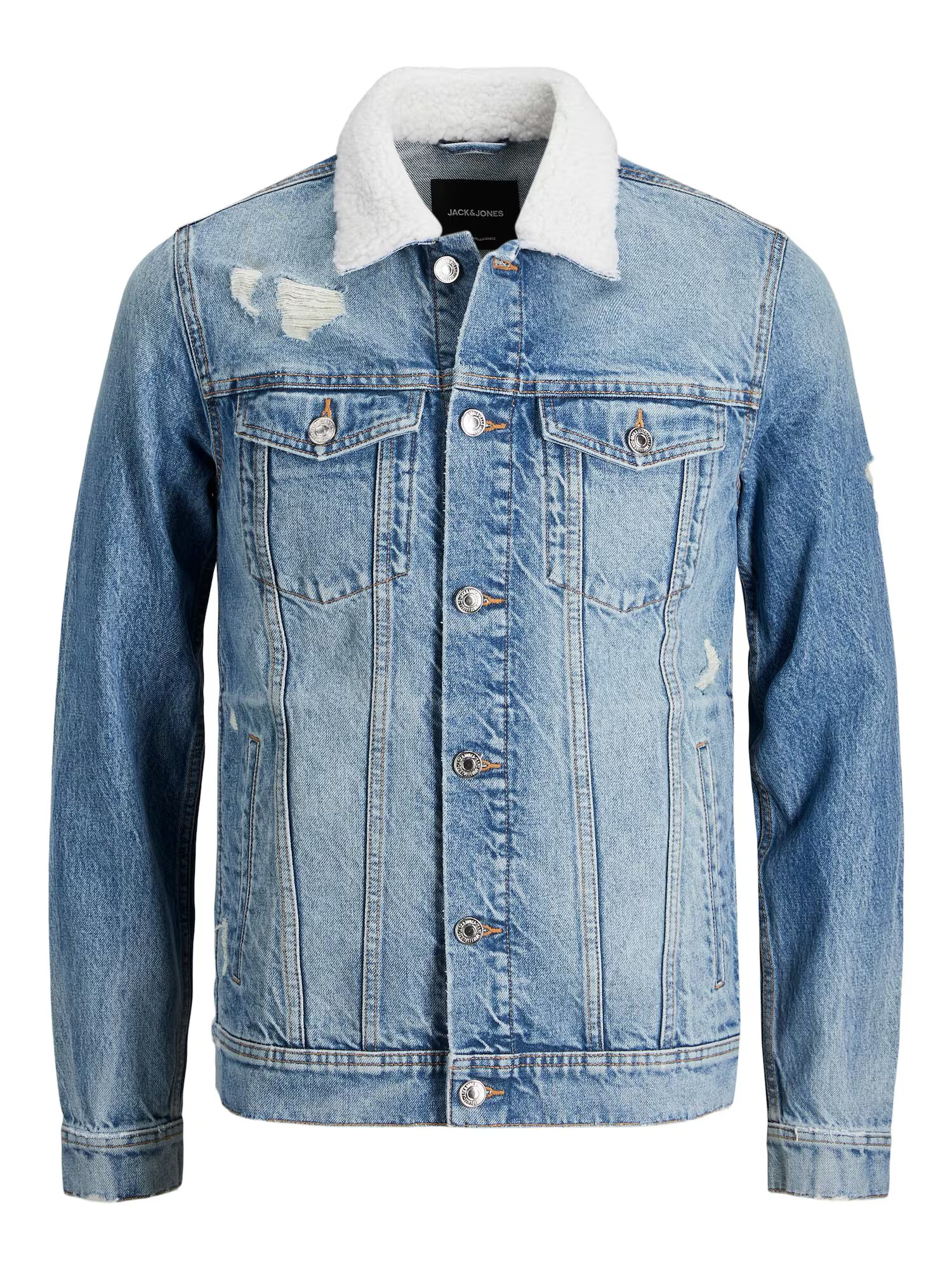 JACK & JONES Prehodna jakna moder denim - Pepit.si