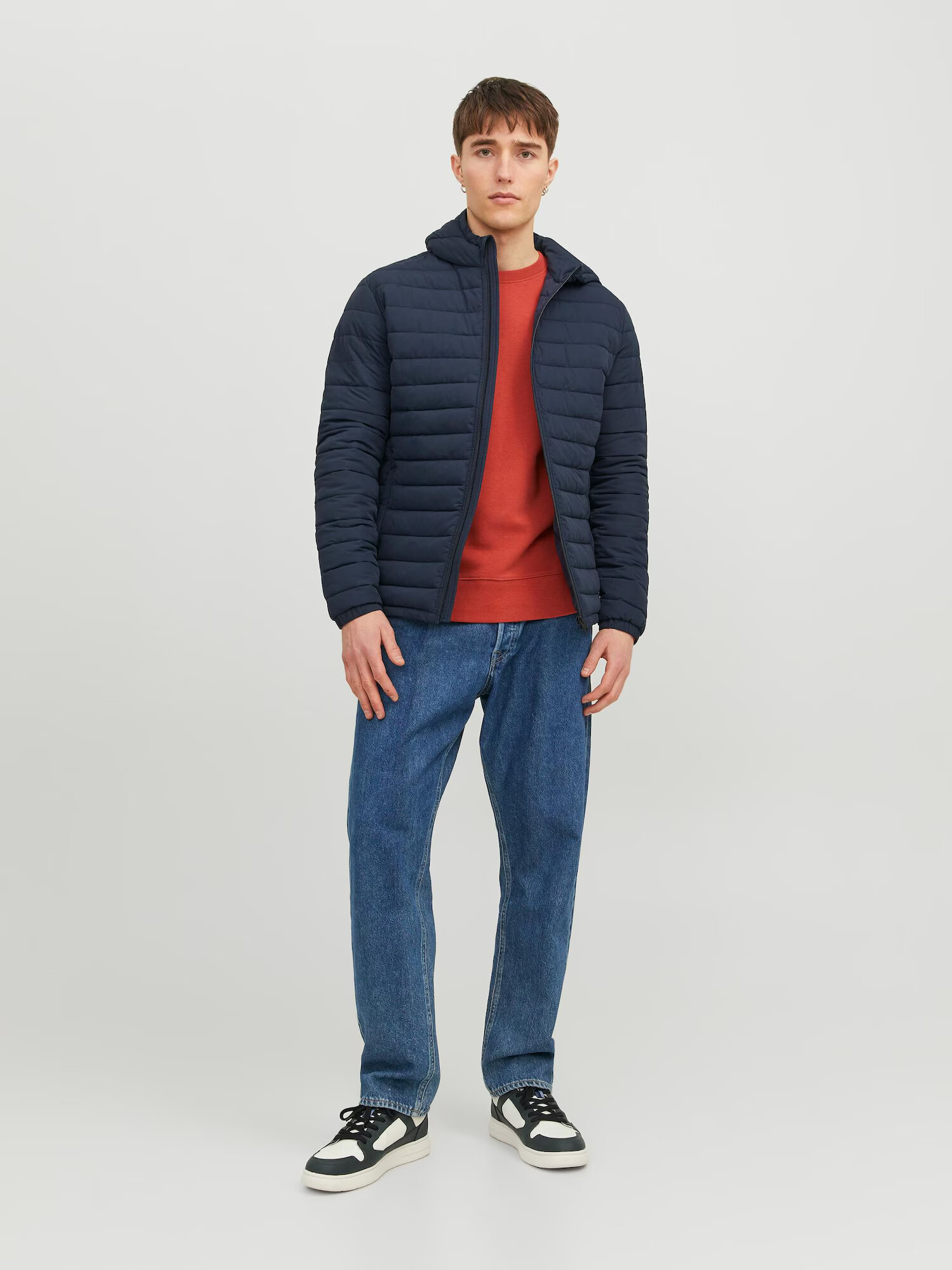 JACK & JONES Prehodna jakna mornarska - Pepit.si