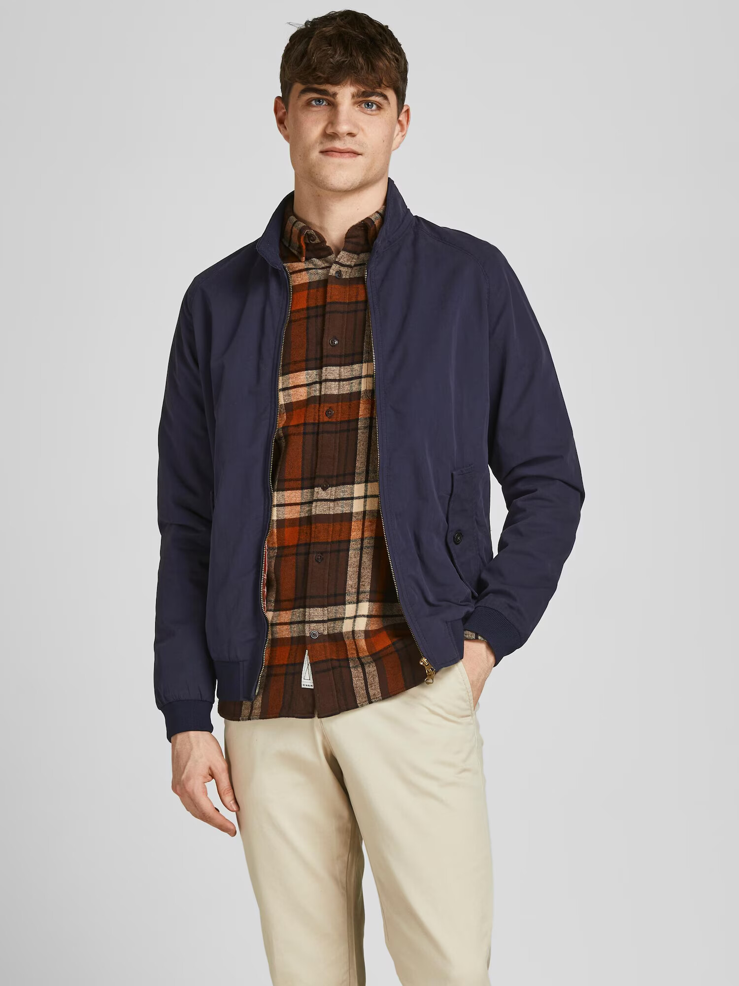 JACK & JONES Prehodna jakna 'Steve' mornarska - Pepit.si