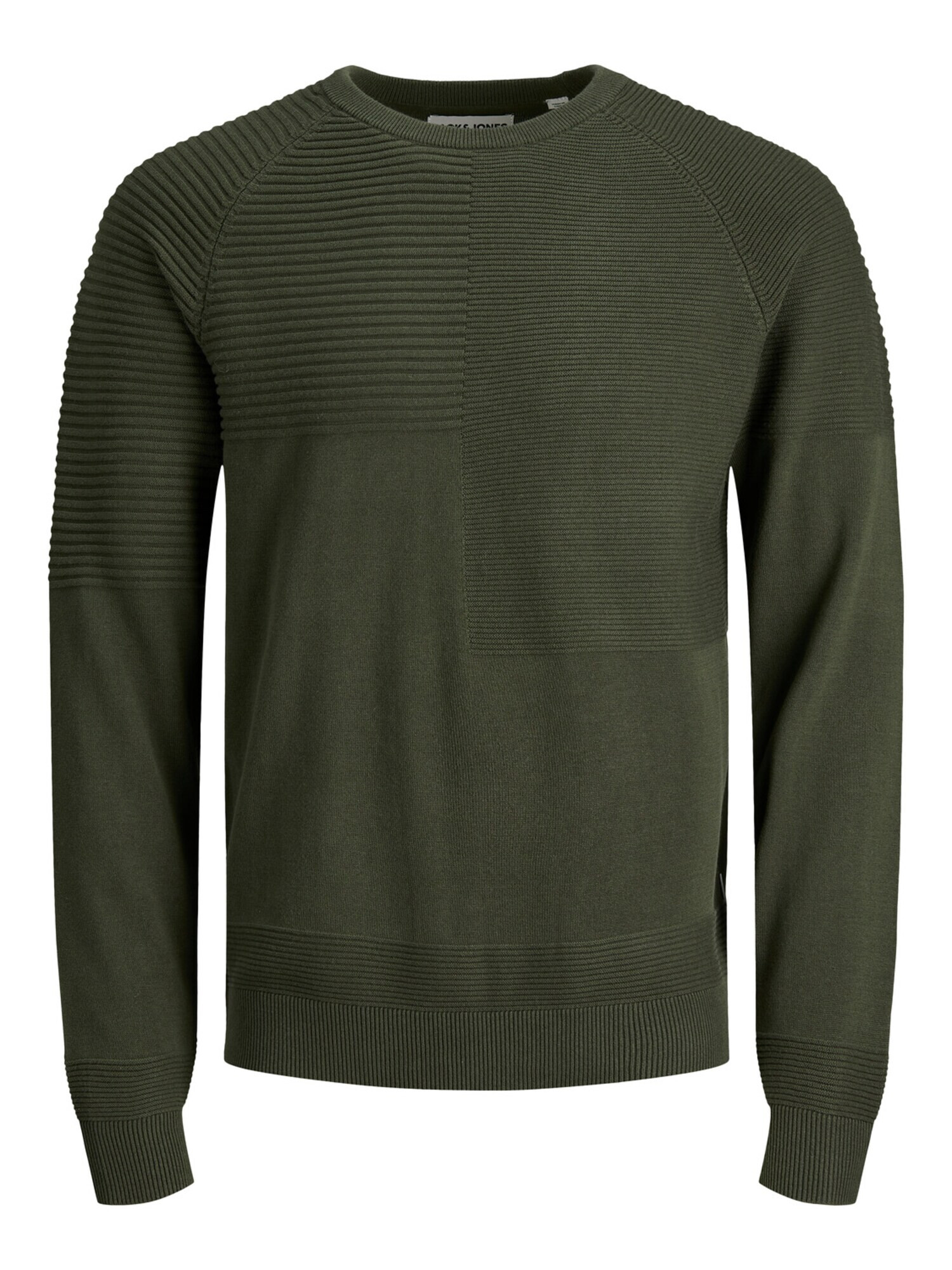 JACK & JONES Pulover temno zelena - Pepit.si