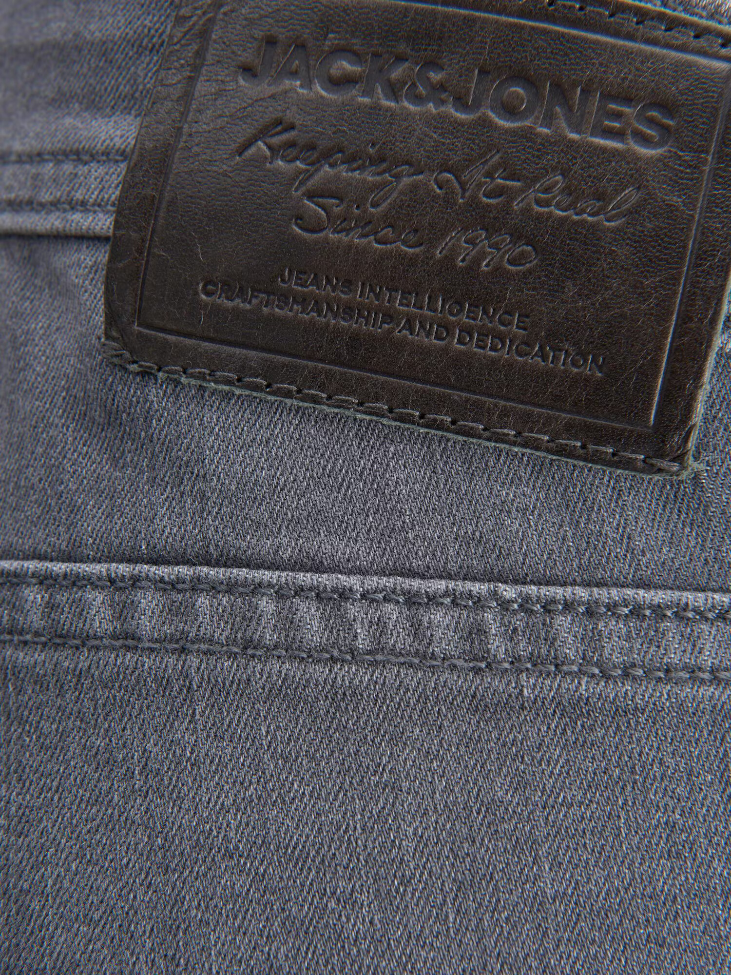 JACK & JONES Kavbojke 'RICK' siv denim - Pepit.si