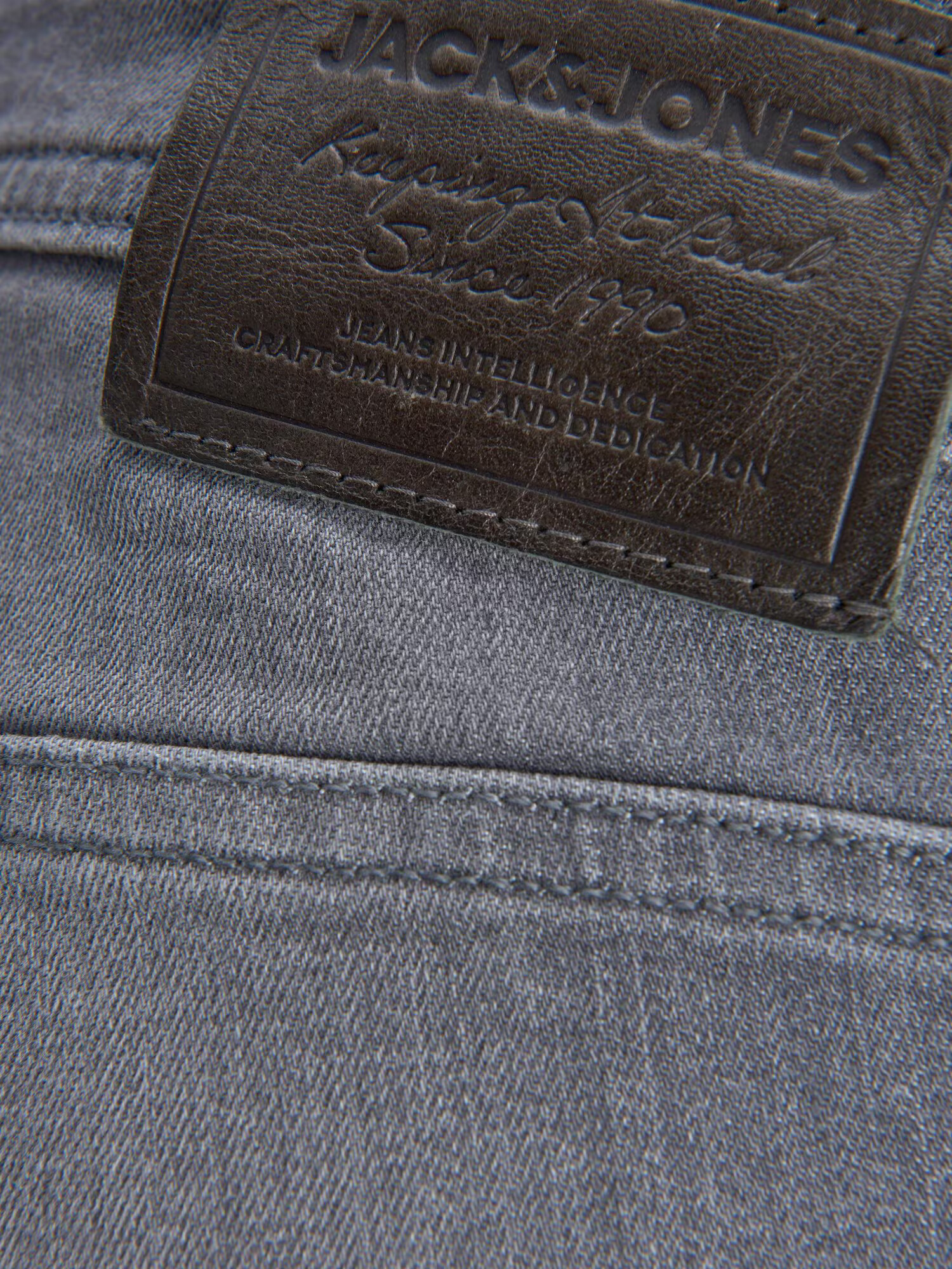 JACK & JONES Kavbojke 'RICK' siv denim - Pepit.si