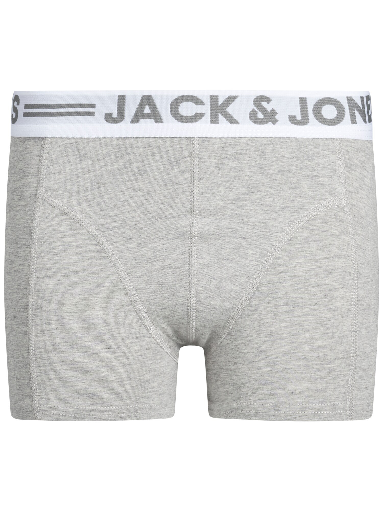 JACK & JONES Spodnjice siva / pegasto siva / črna / bela - Pepit.si