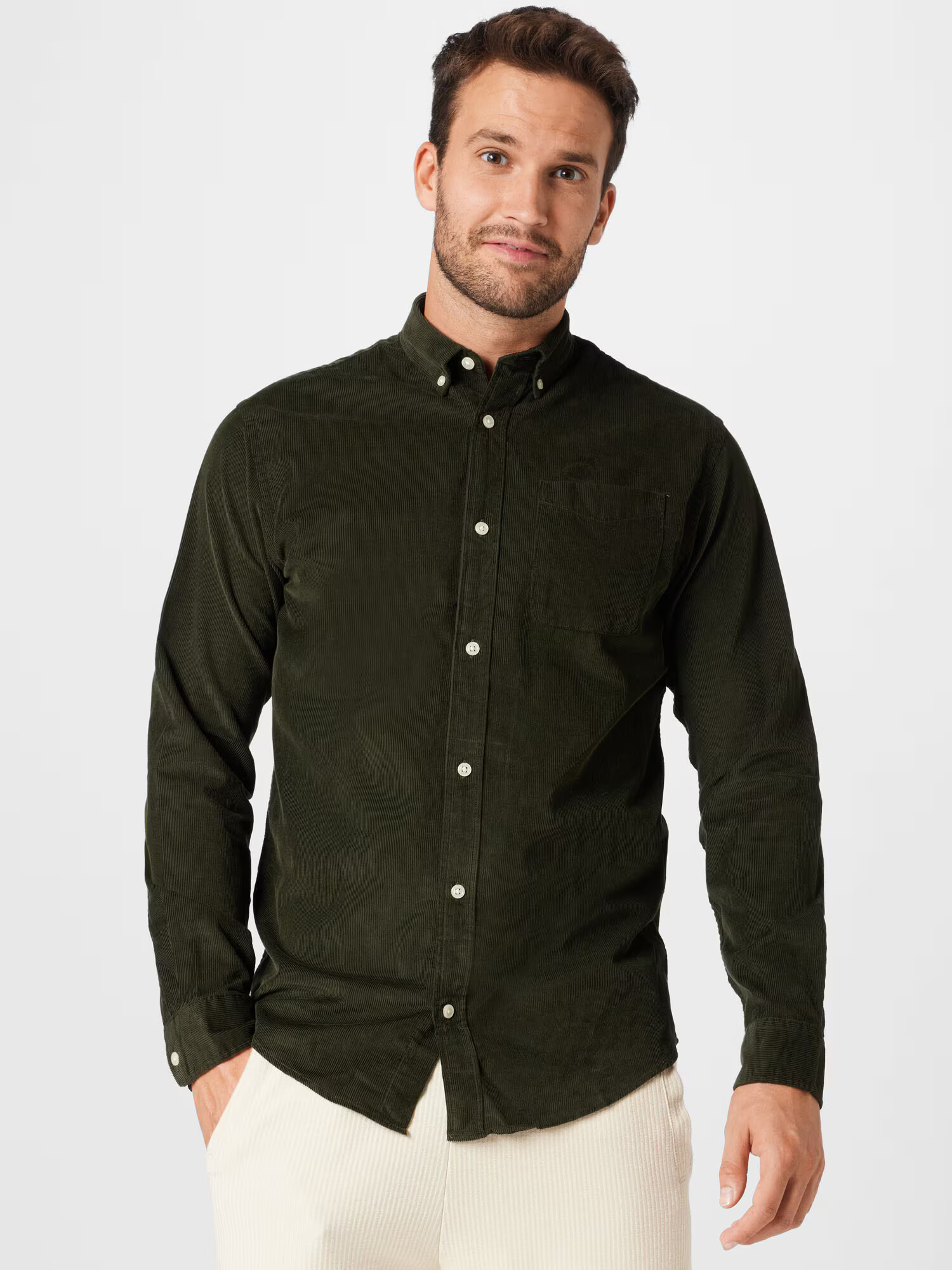 JACK & JONES Srajca antracit - Pepit.si