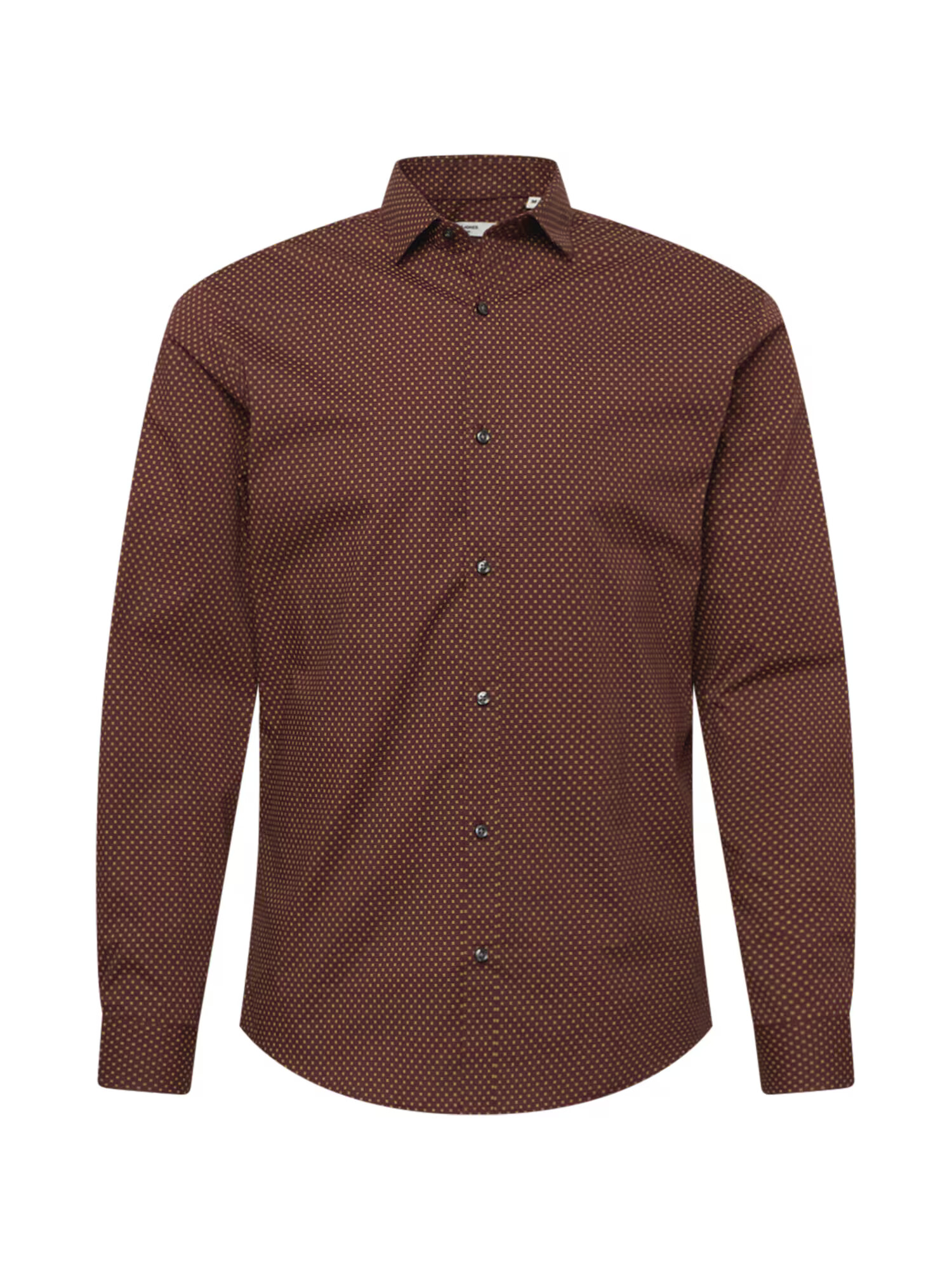 JACK & JONES Srajca 'Blackpool' rjava / kari - Pepit.si