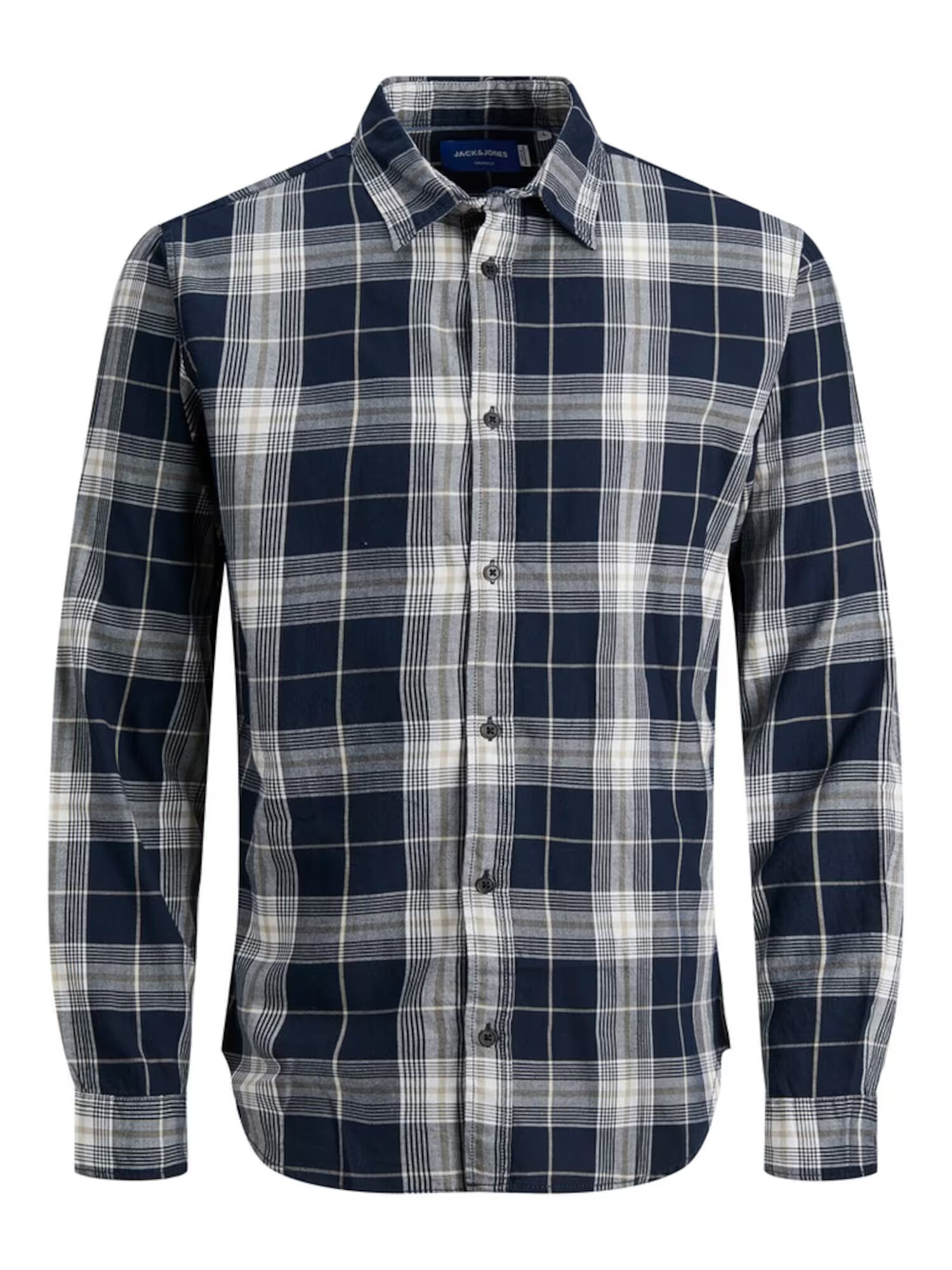 JACK & JONES Srajca 'Blaster' mornarska / bela - Pepit.si