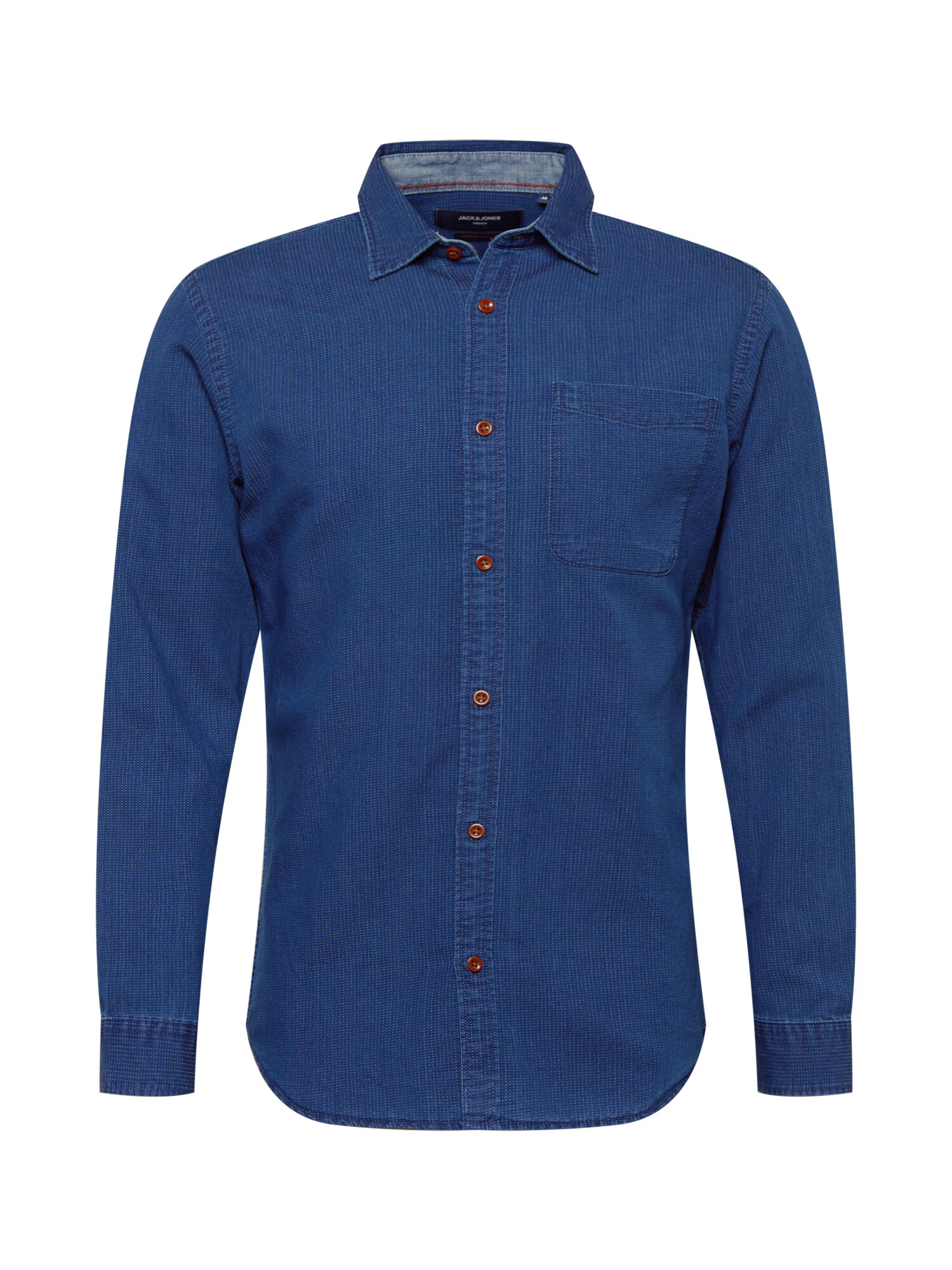 JACK & JONES Srajca 'Blu Seattle' bela / mornarska - Pepit.si