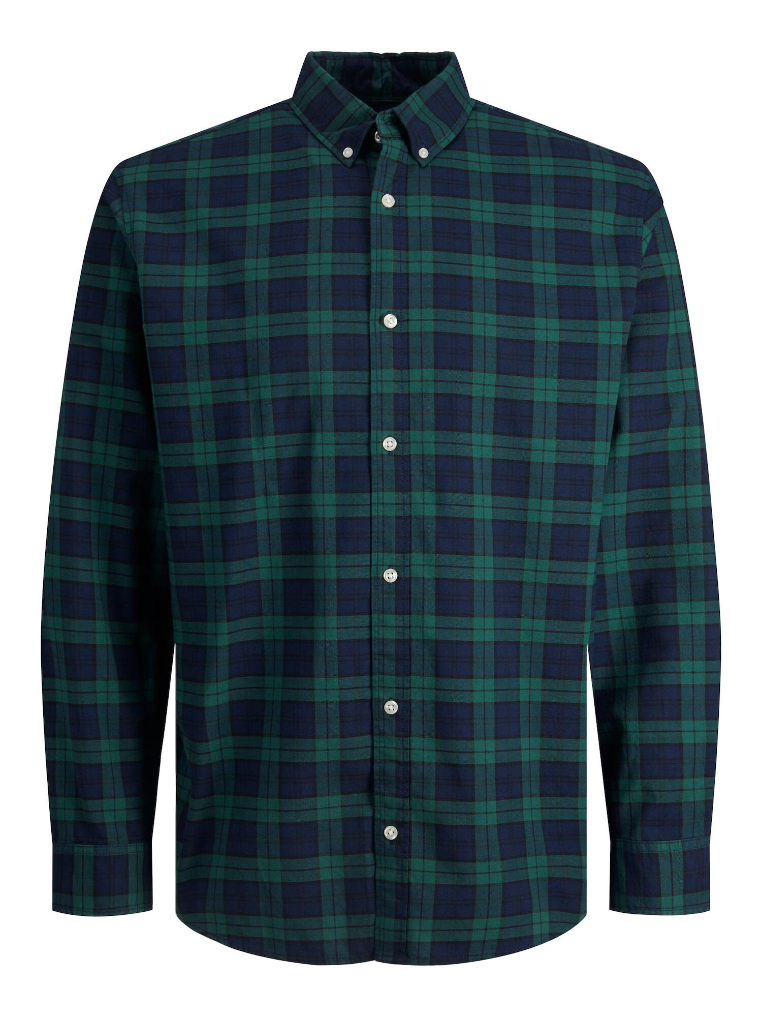 JACK & JONES Srajca 'Carl' mornarska / zelena - Pepit.si