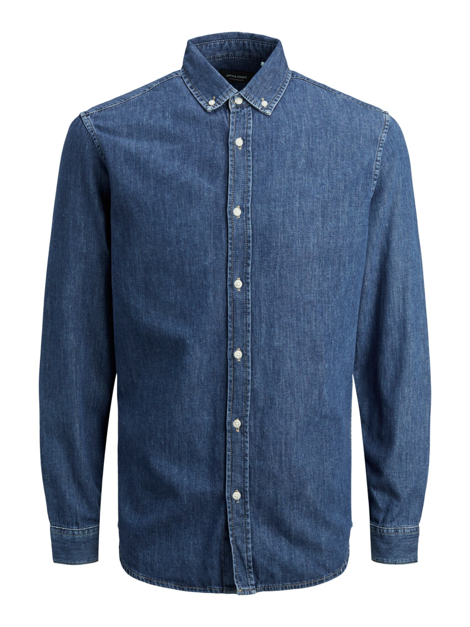 JACK & JONES Srajca 'Felix' moder denim - Pepit.si