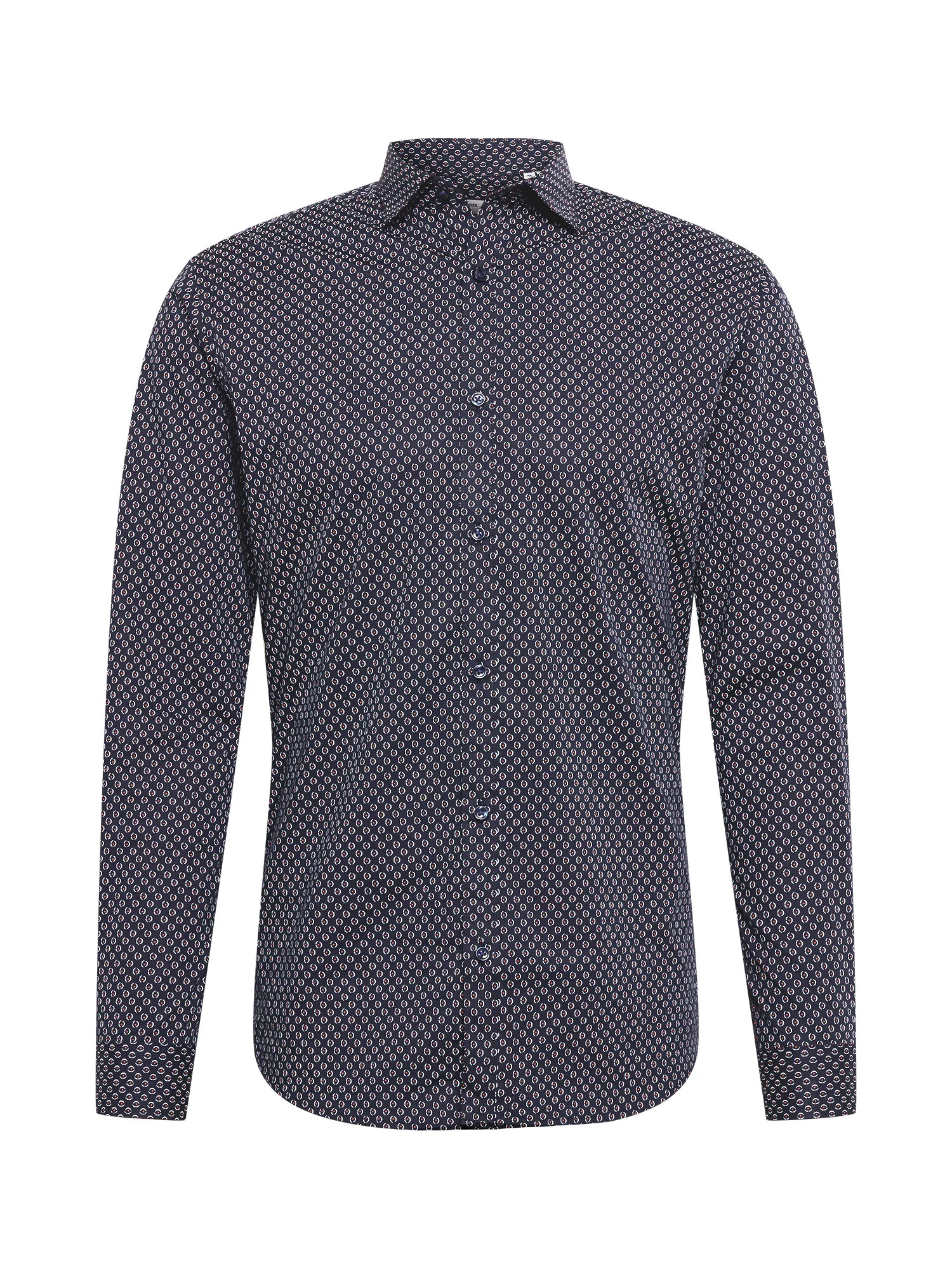 JACK & JONES Srajca 'JPRBLABLACKPOOL STRETCH SHIRT L/S STS' temno siva - Pepit.si