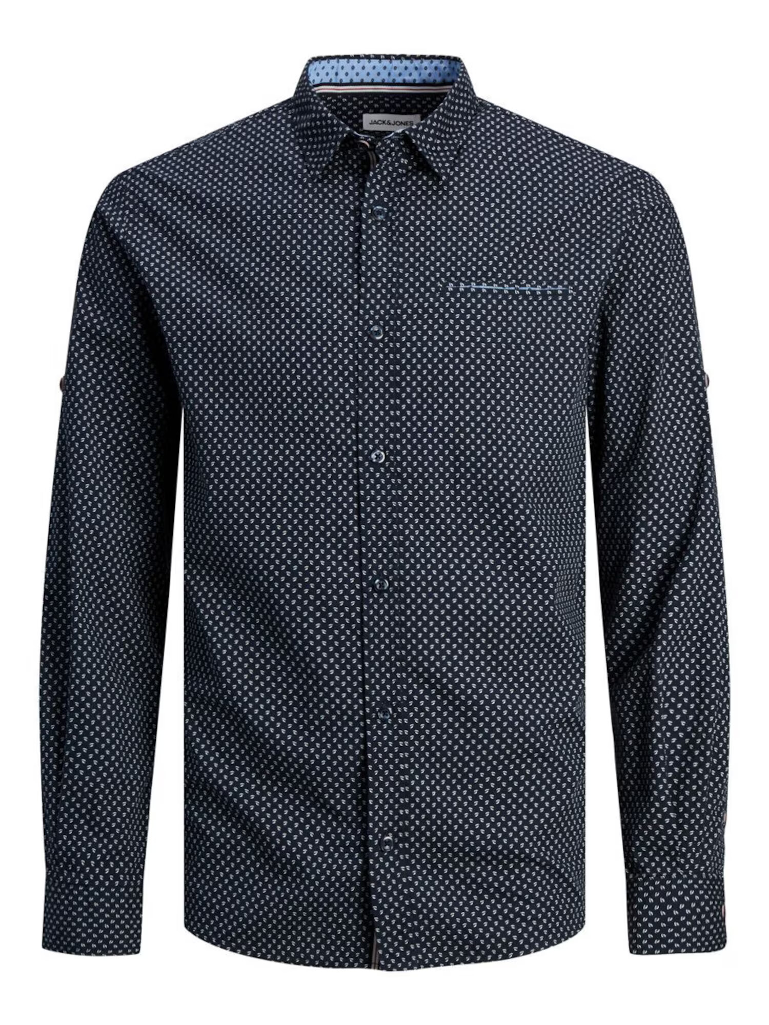 JACK & JONES Srajca modra / bela - Pepit.si