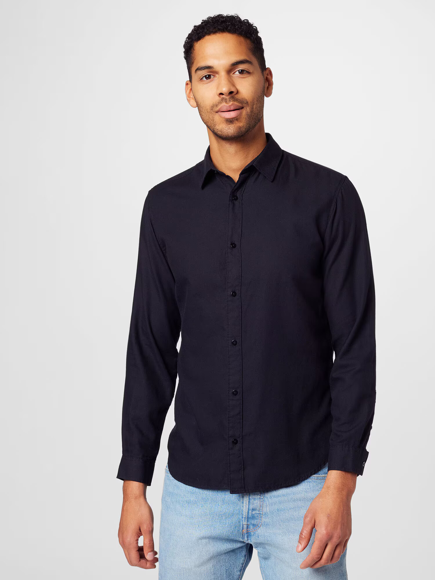 JACK & JONES Srajca 'ORION' črna - Pepit.si