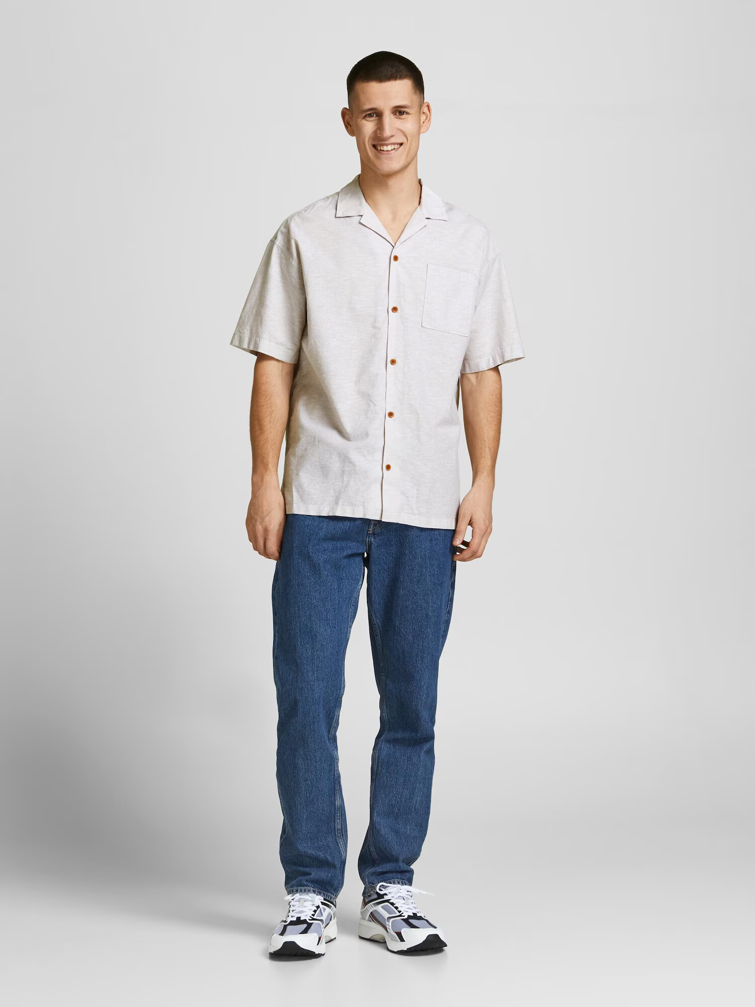 JACK & JONES Srajca 'Summer' bela - Pepit.si