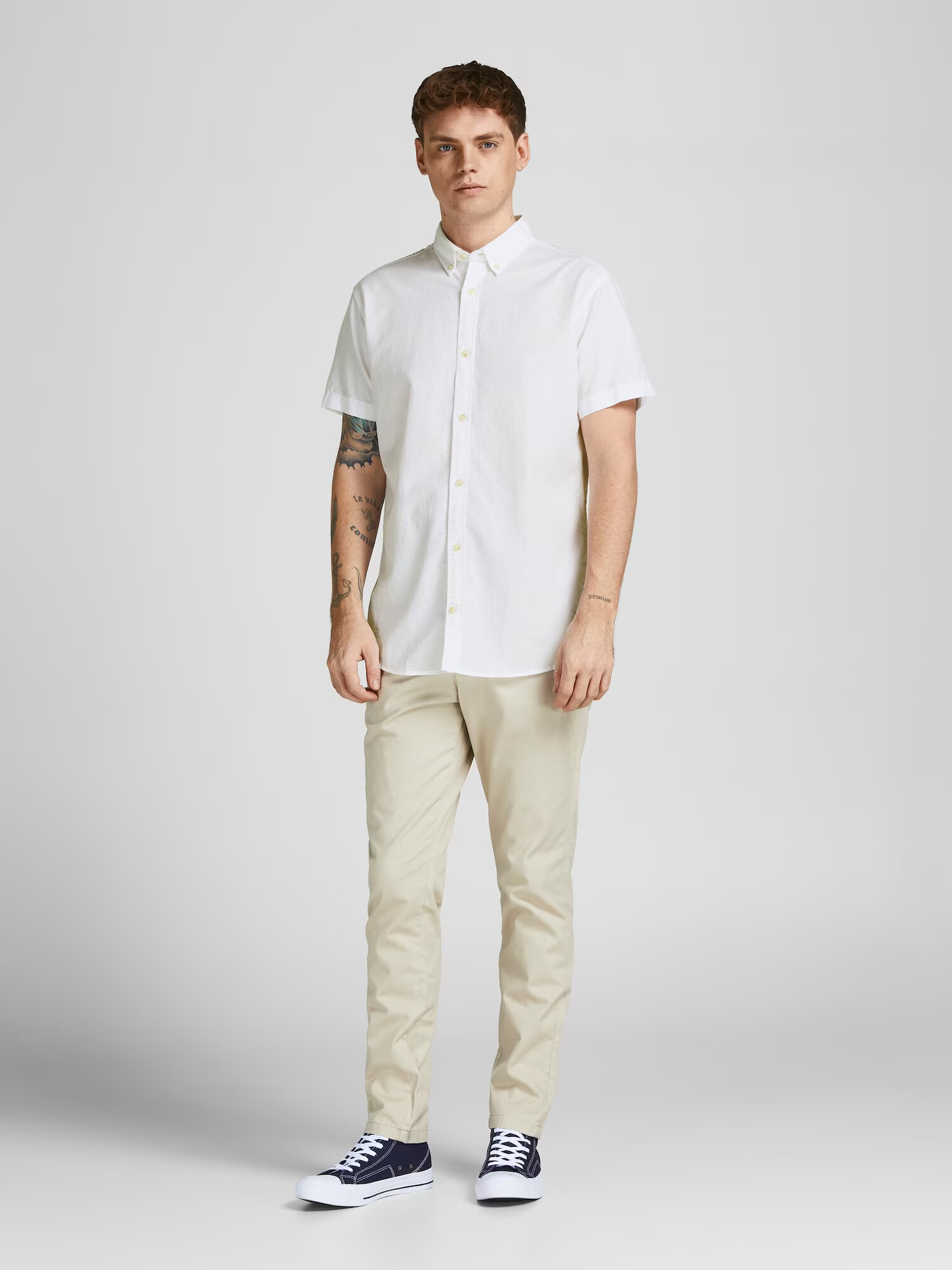 JACK & JONES Srajca 'Summer' bela - Pepit.si