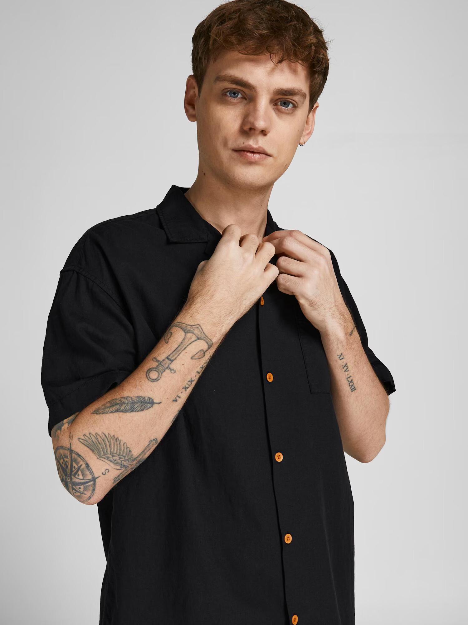 JACK & JONES Srajca 'Summer' črna - Pepit.si