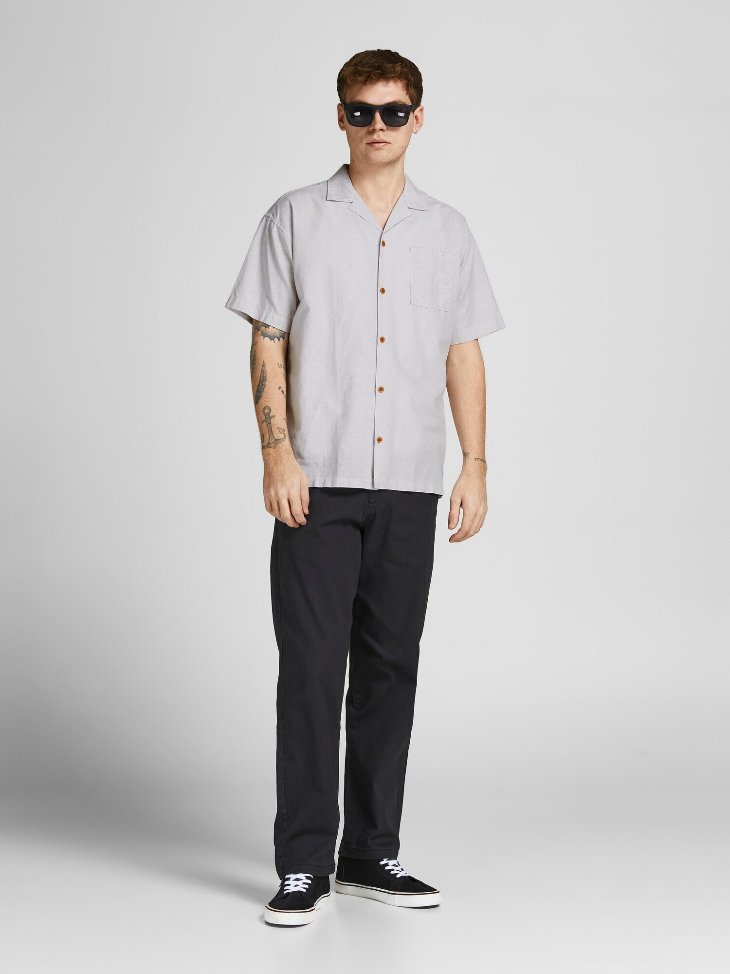 JACK & JONES Srajca 'Summer' siva - Pepit.si