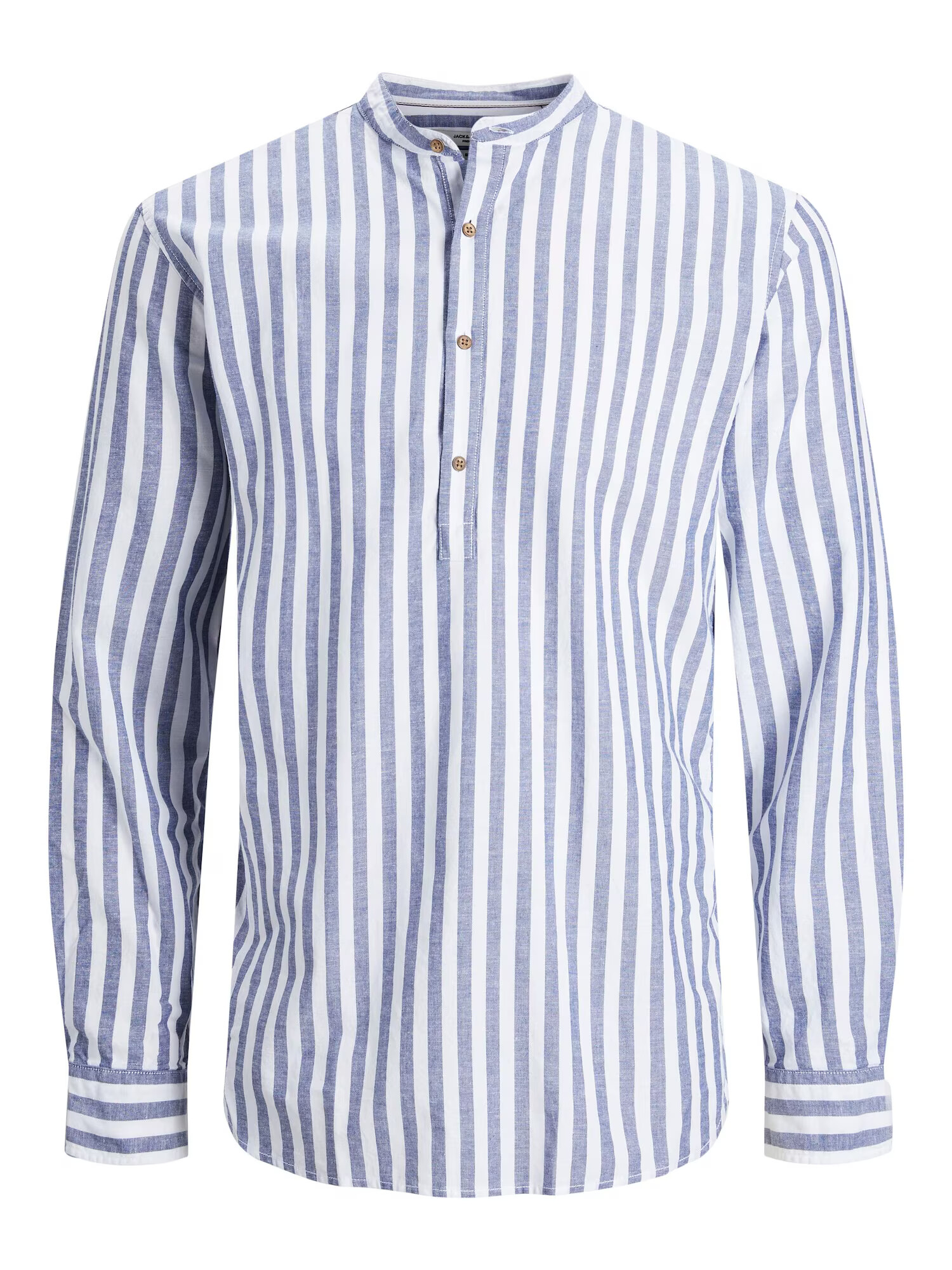 JACK & JONES Srajca 'Summer' temno modra / bela - Pepit.si