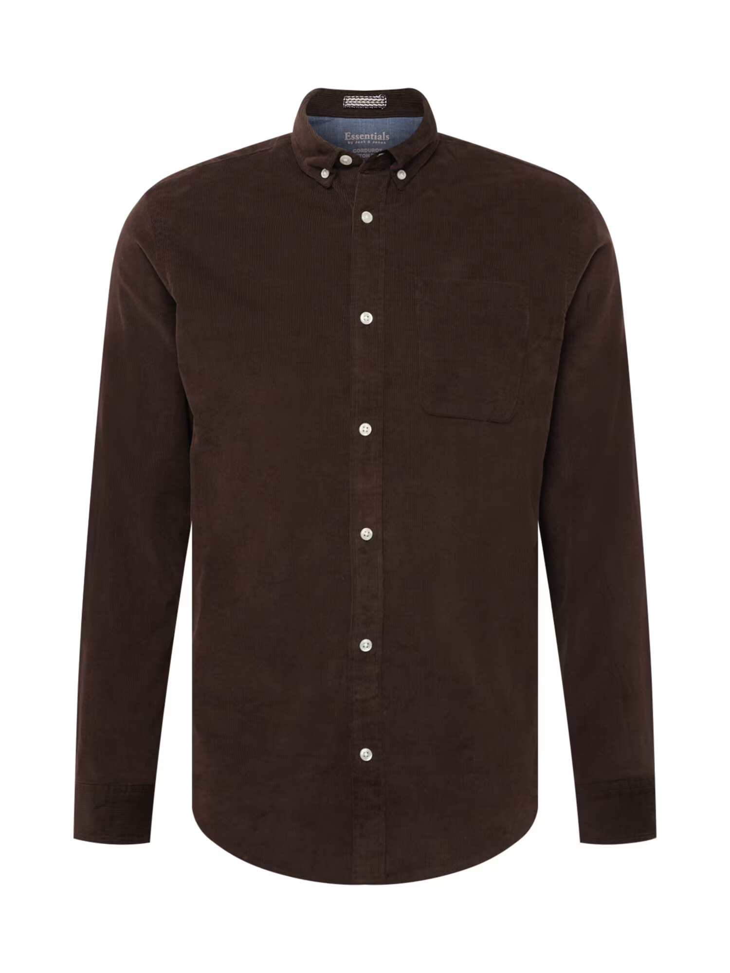 JACK & JONES Srajca temno rjava - Pepit.si