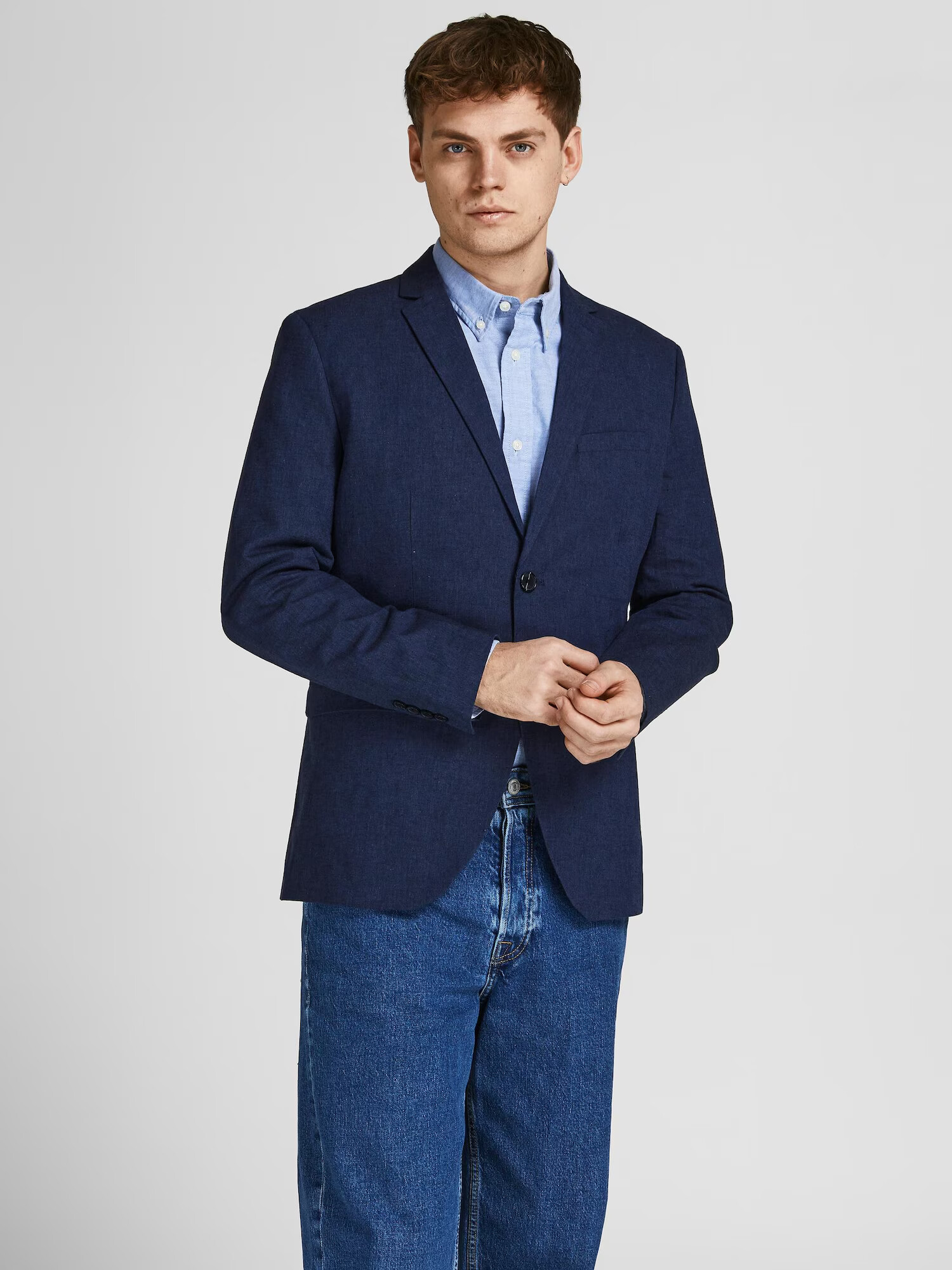 JACK & JONES Suknjič mornarska - Pepit.si