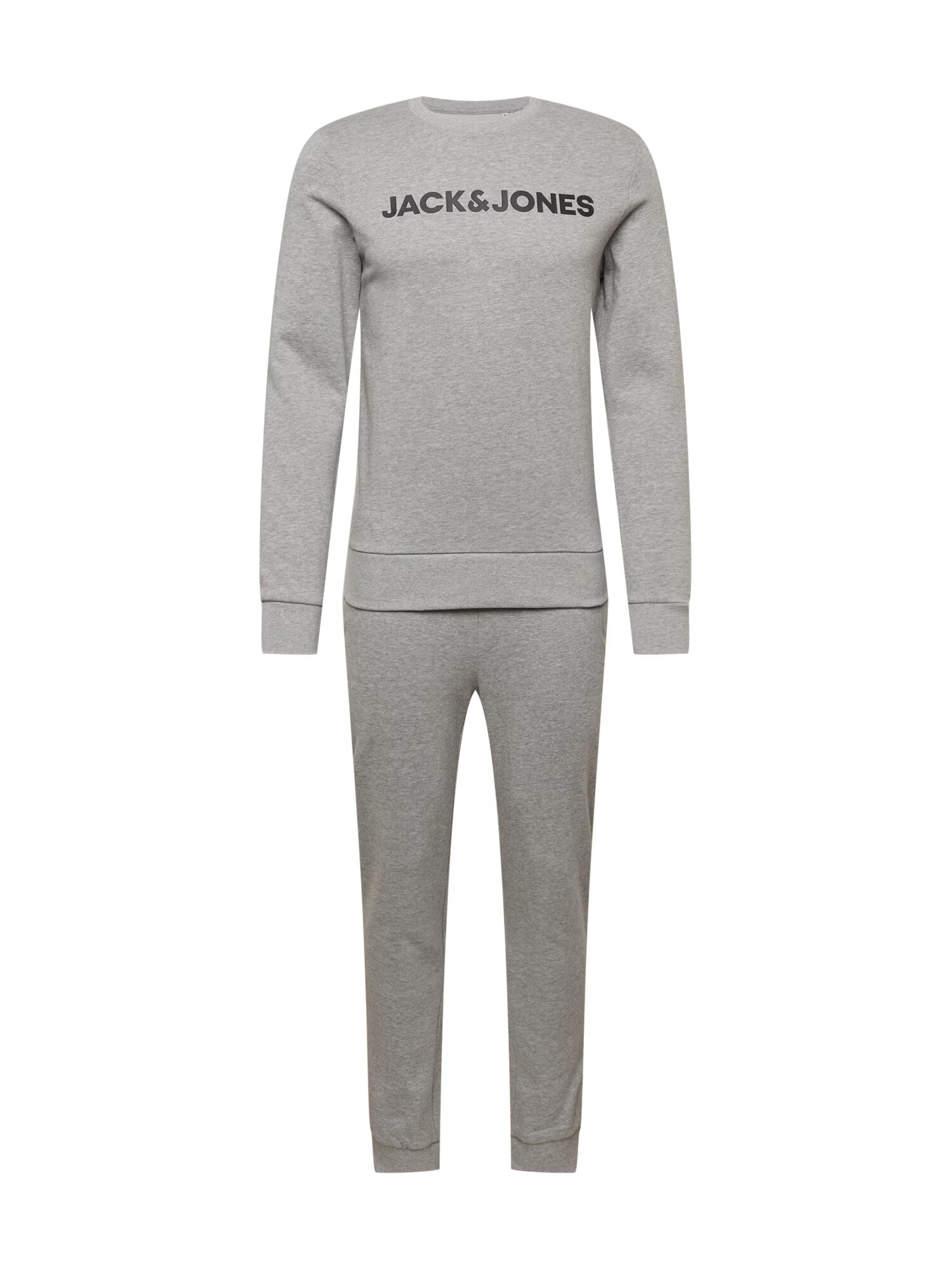 JACK & JONES Trenirka za tek nočno modra / pegasto siva / bela - Pepit.si