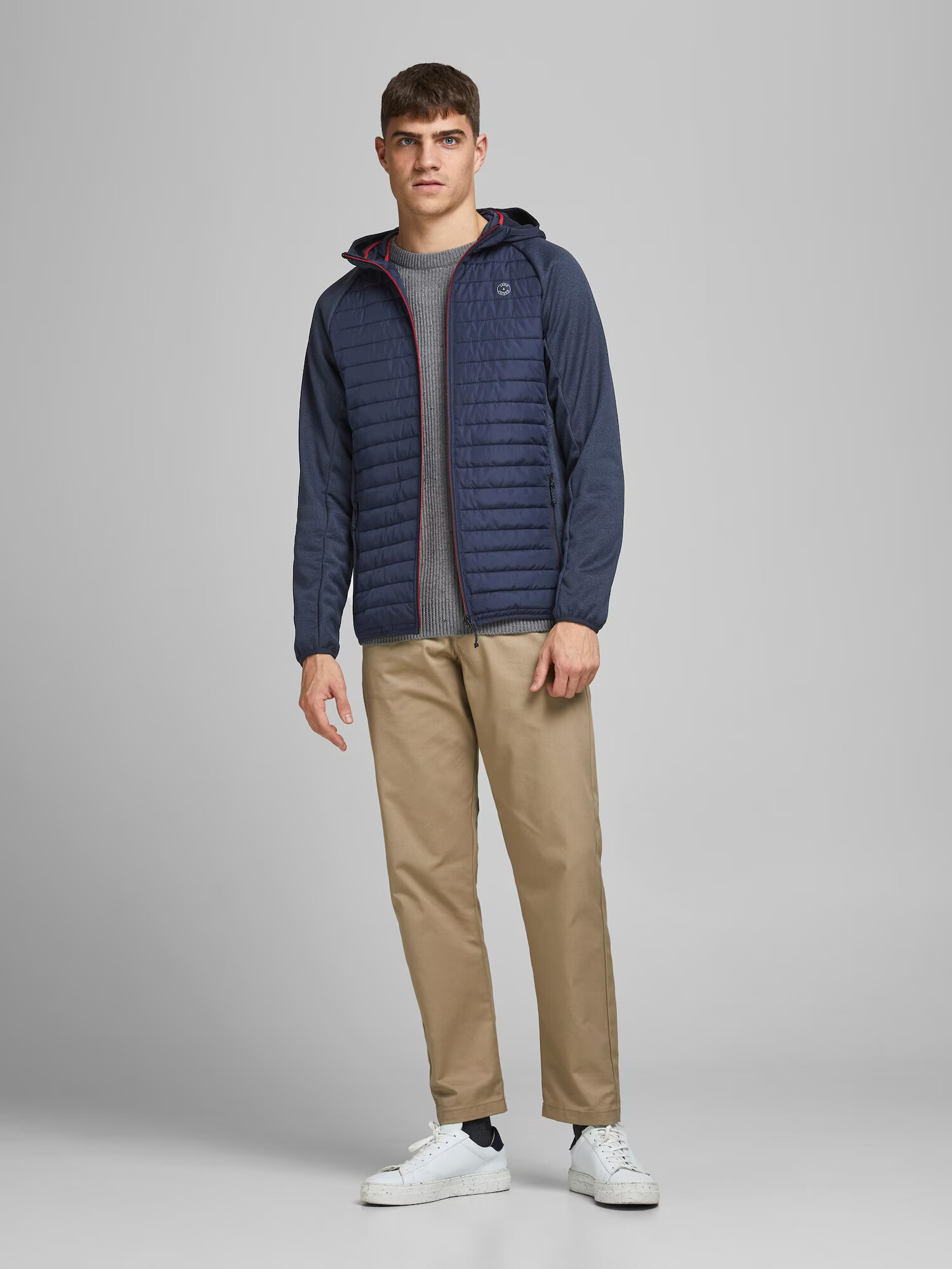 JACK & JONES Zimska jakna mornarska - Pepit.si