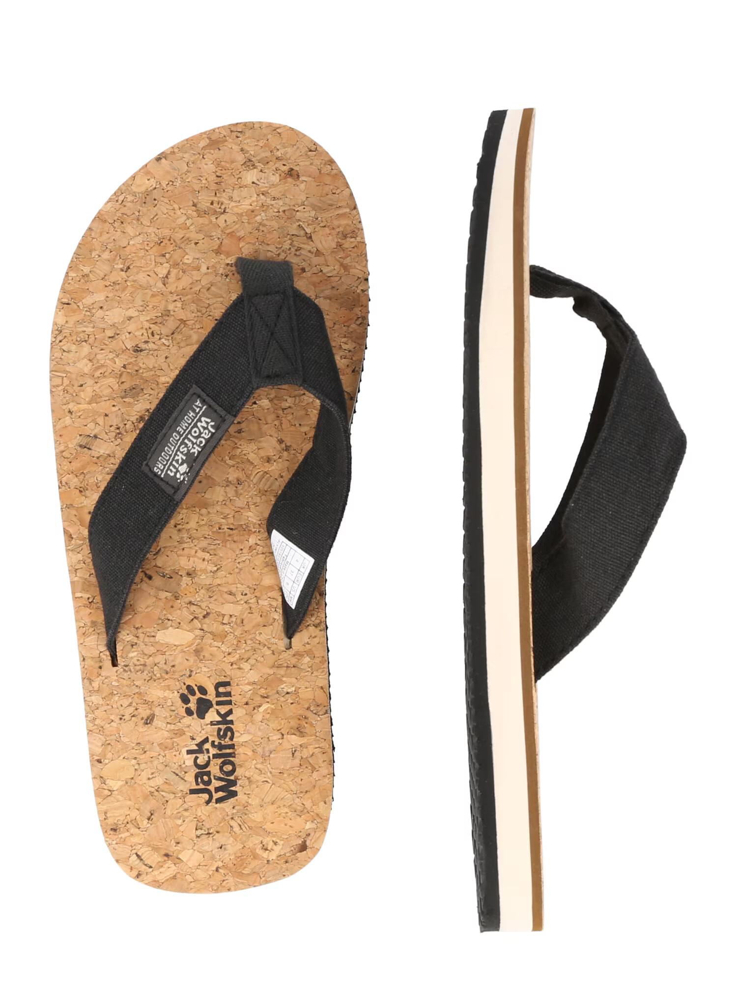 JACK WOLFSKIN Japonke 'ECOSTRIDE 2 SLIPPER W' antracit - Pepit.si