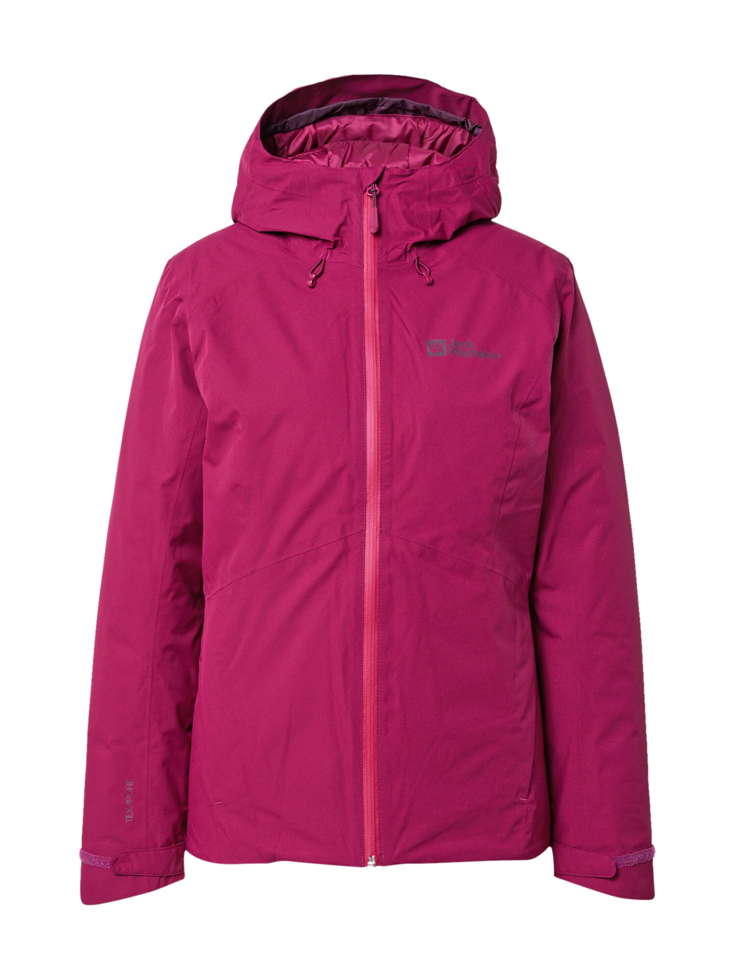 JACK WOLFSKIN Zunanja jakna antracit / jagoda - Pepit.si