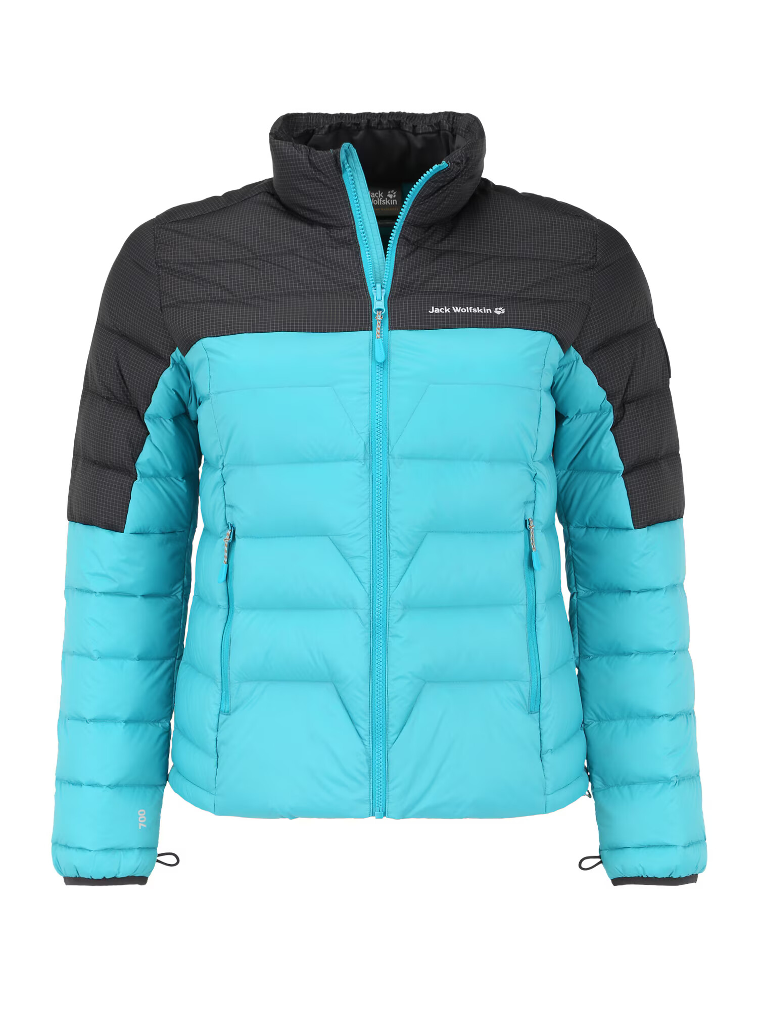 JACK WOLFSKIN Zunanja jakna 'Tundra' temno modra / cijansko modra - Pepit.si