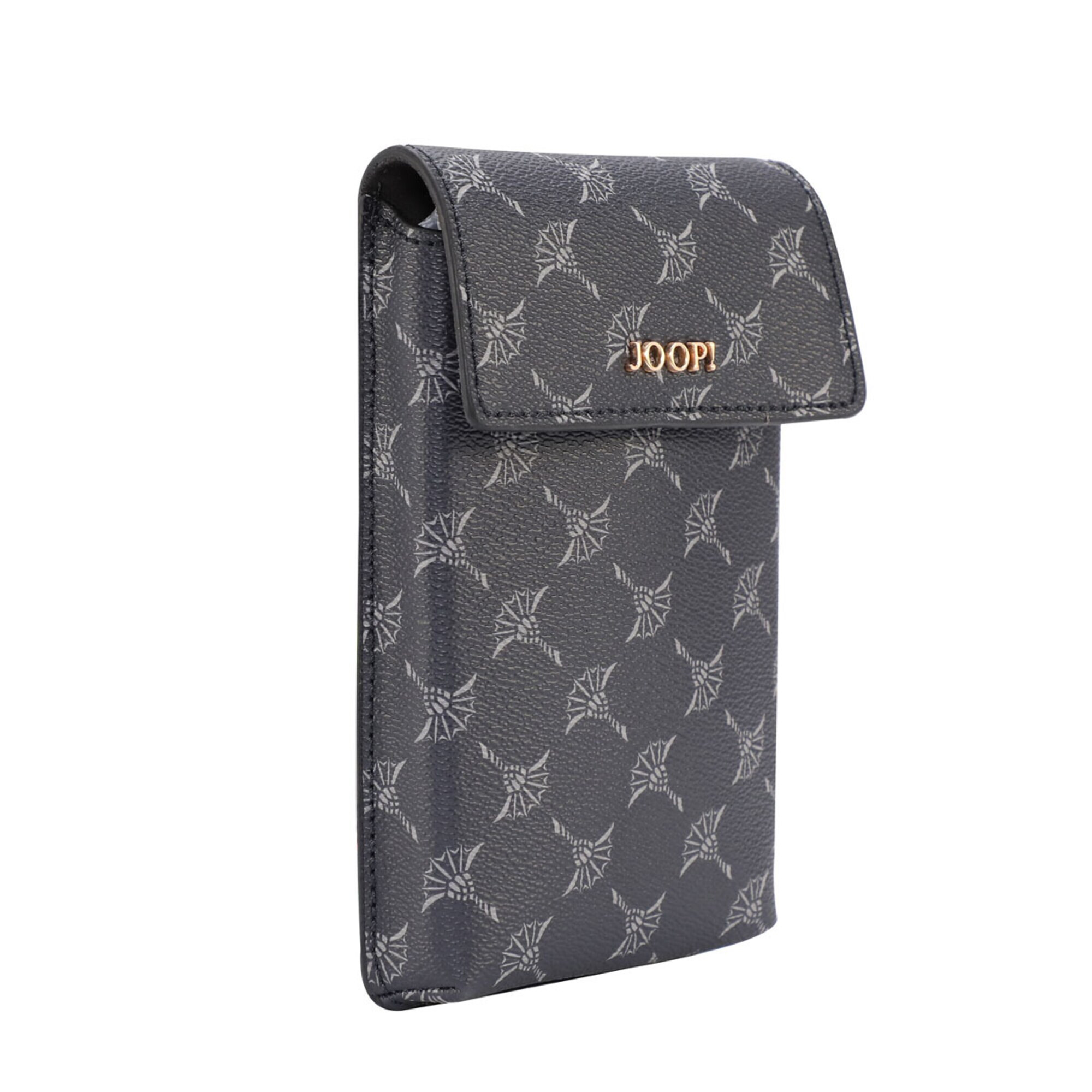 JOOP! Etui za telefon 'Pippa' temno modra / rjava / svetlo siva - Pepit.si