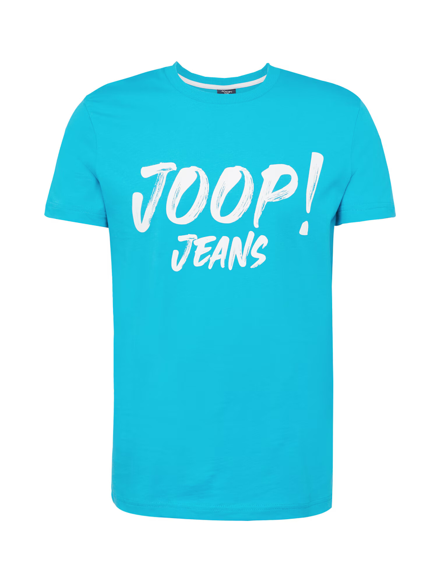 JOOP! Jeans Majica 'Alex' turkizna / bela - Pepit.si