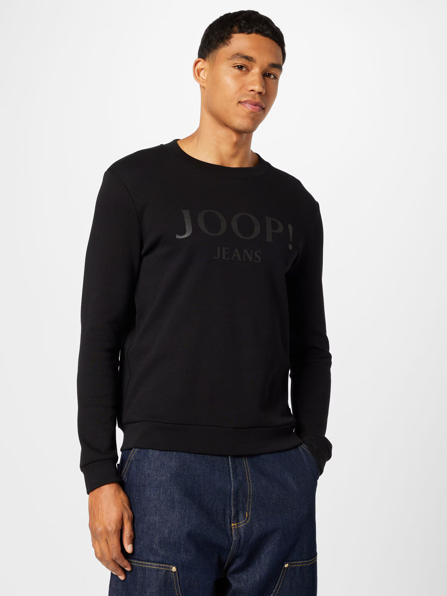 JOOP! Jeans Majica 'Alfred' temno siva / črna - Pepit.si