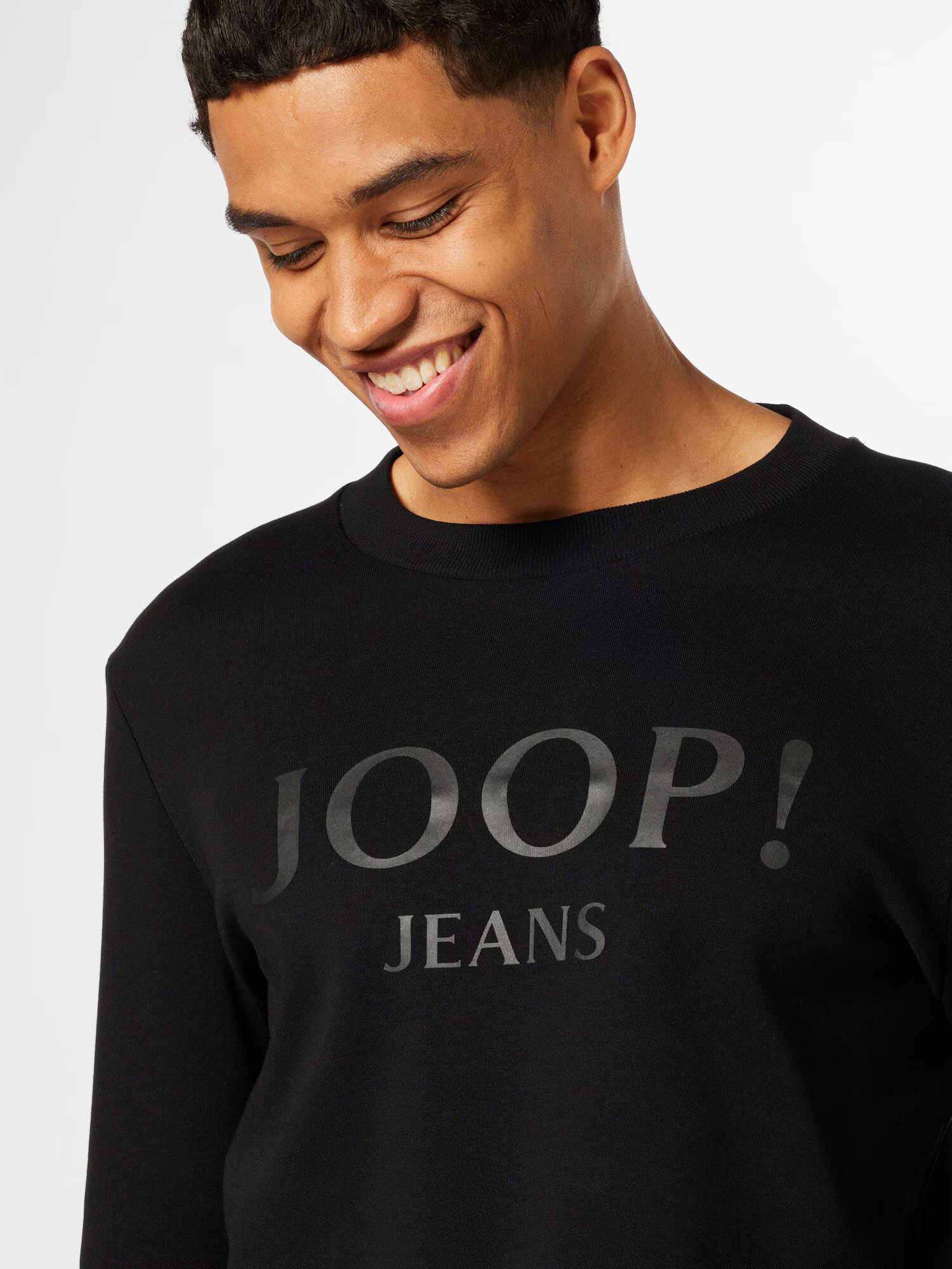 JOOP! Jeans Majica 'Alfred' temno siva / črna - Pepit.si