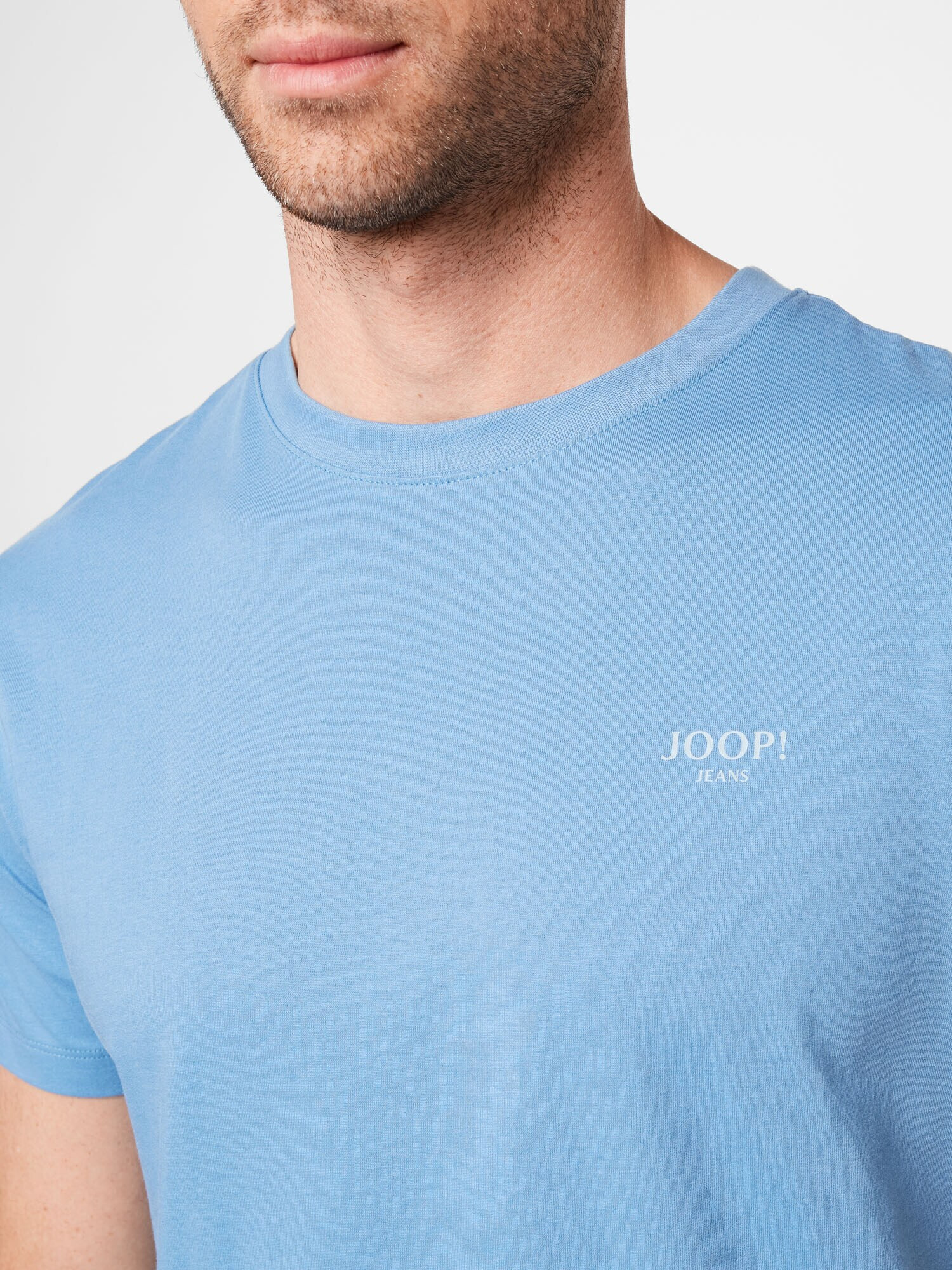 JOOP! Jeans Majica 'Alphis' dimno modra / opal - Pepit.si