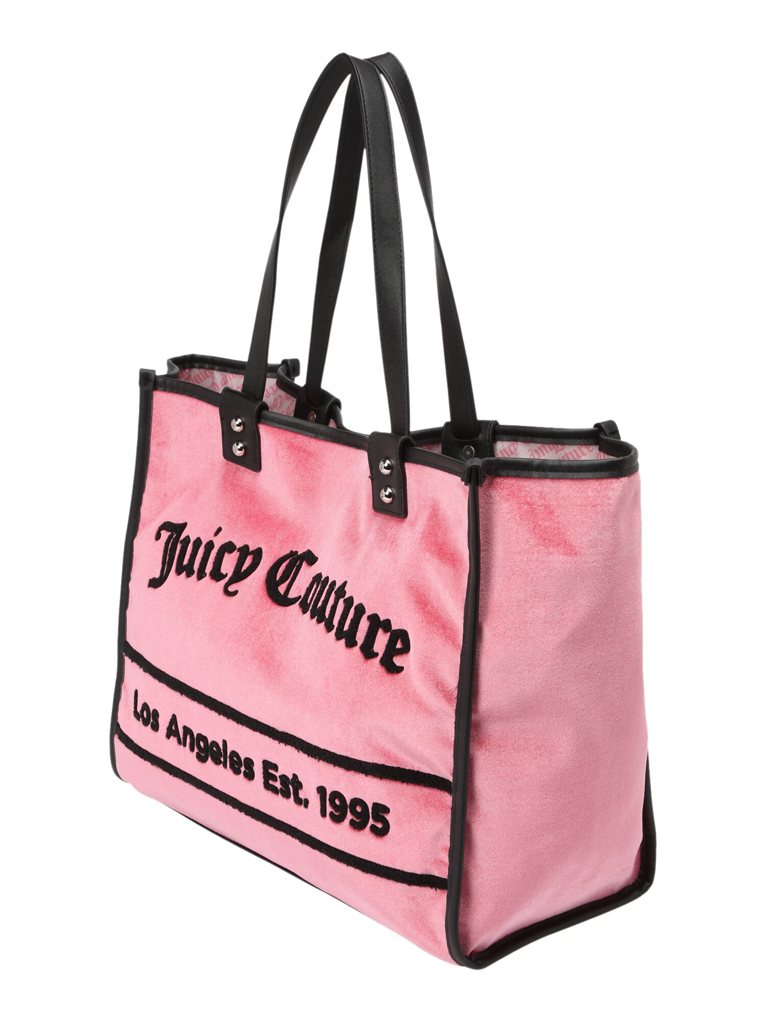 Juicy Couture Nakupovalna torba 'Rosmarie' roza / črna - Pepit.si