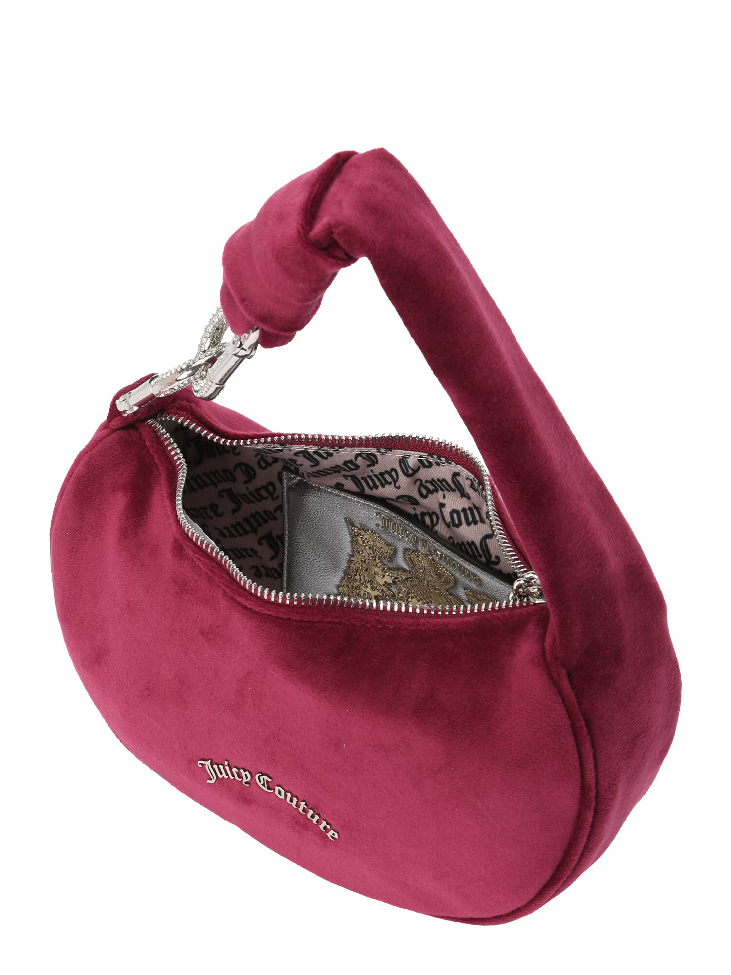 Juicy Couture Ročna torbica burgund / srebrna - Pepit.si