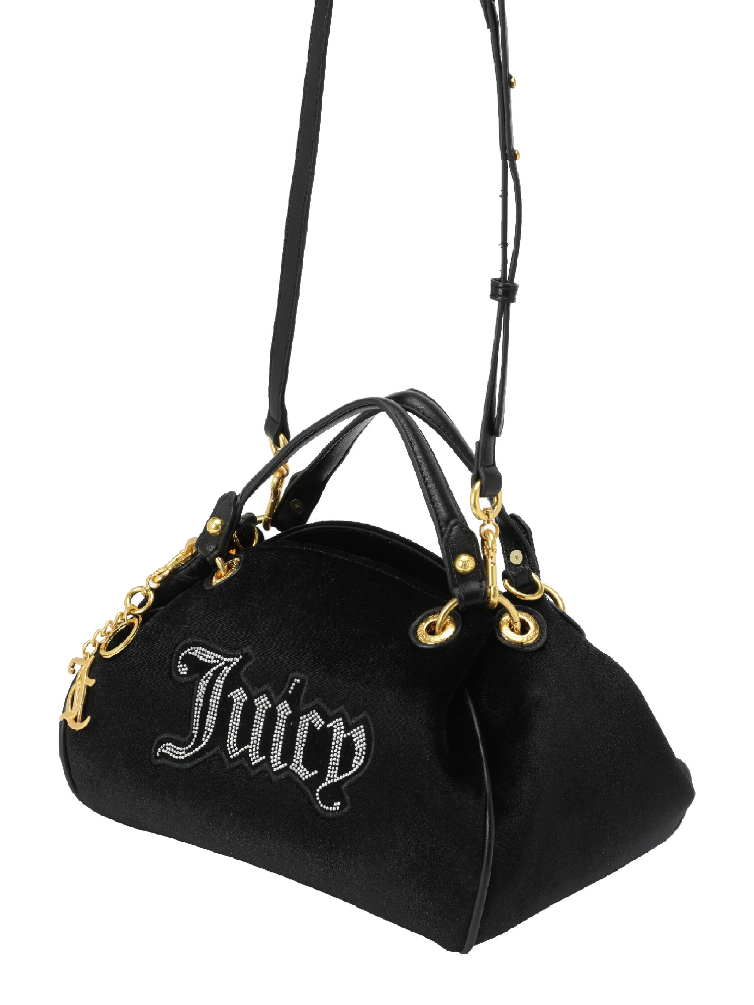 Juicy Couture Ročna torbica 'Primerose' zlata / črna / srebrna - Pepit.si