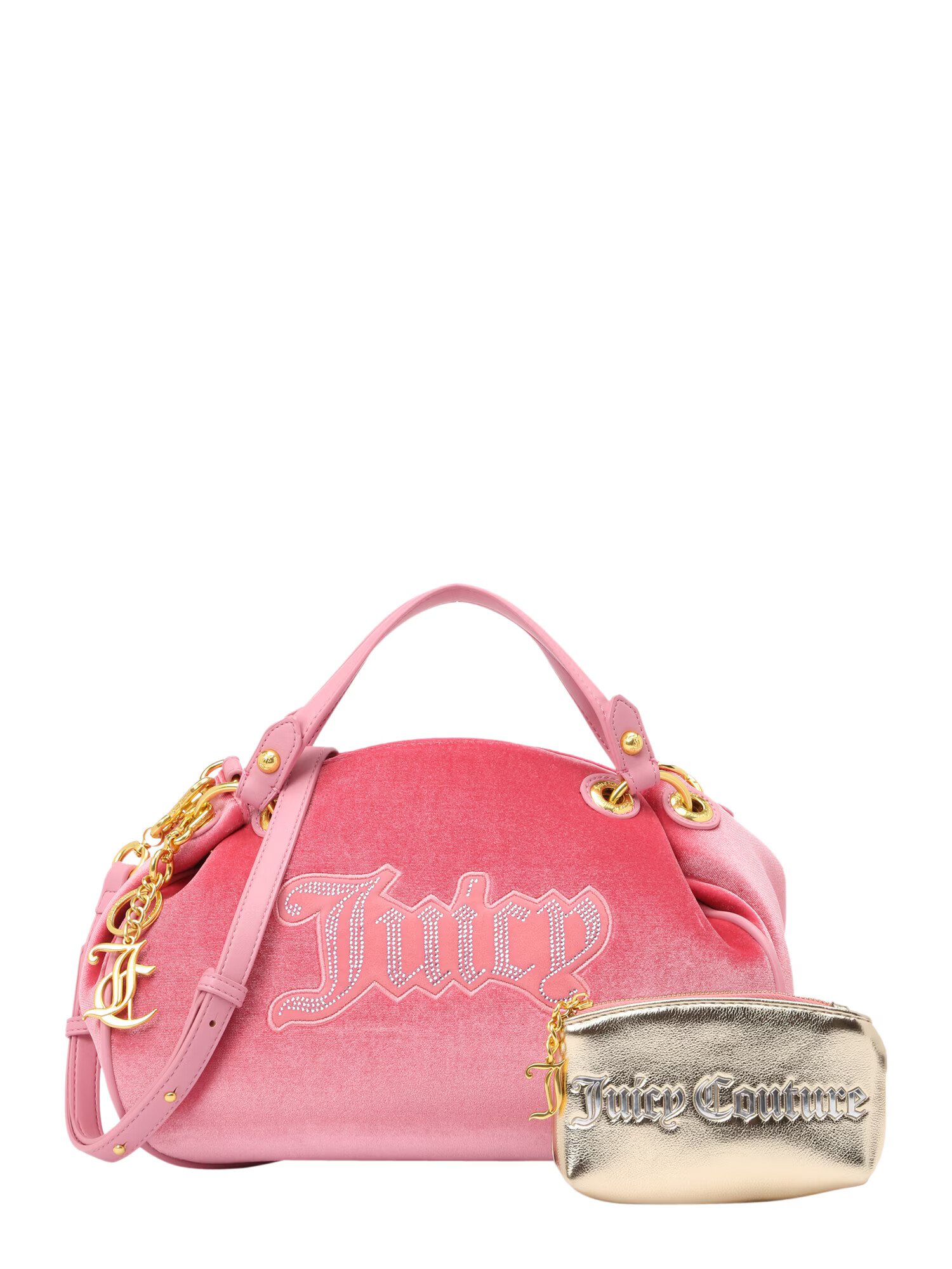 Juicy Couture Ročna torbica 'Primerose' zlata / roza - Pepit.si