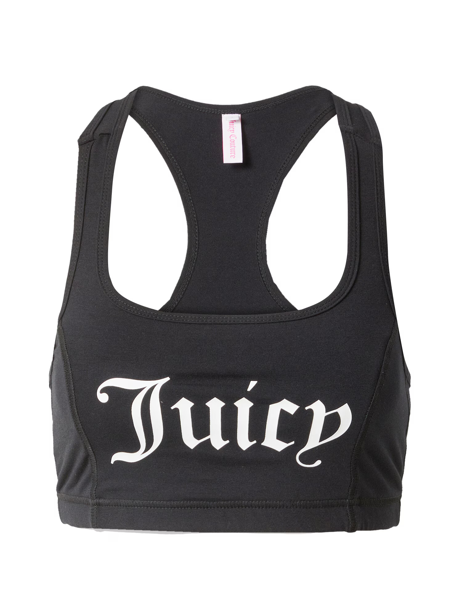 Juicy Couture Sport Športni nederček črna / bela - Pepit.si