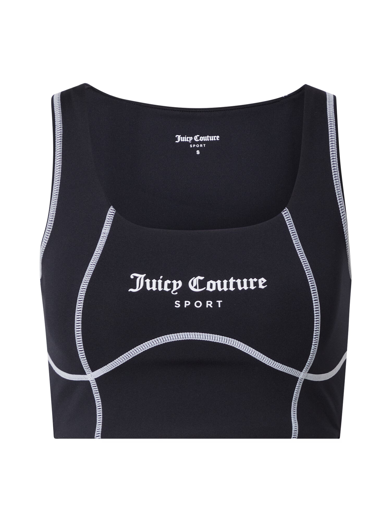 Juicy Couture Sport Športni nederček 'RIZZO' črna / bela - Pepit.si