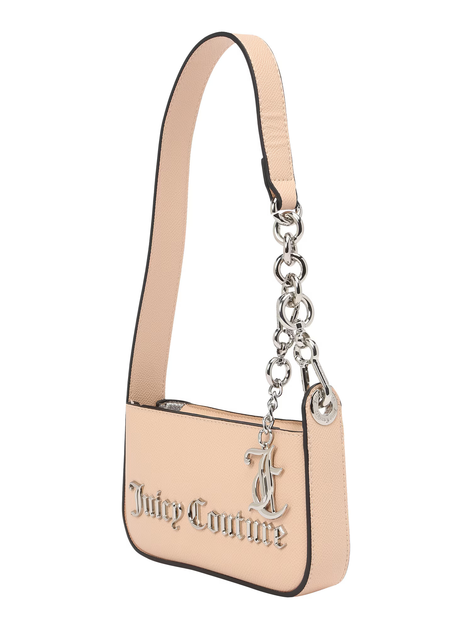 Juicy Couture Torba za čez ramo 'Jasmine' breskev / srebrna - Pepit.si