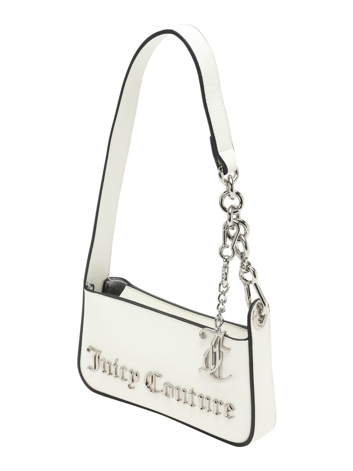 Juicy Couture Torba za čez ramo 'Jasmine' črna / bela - Pepit.si