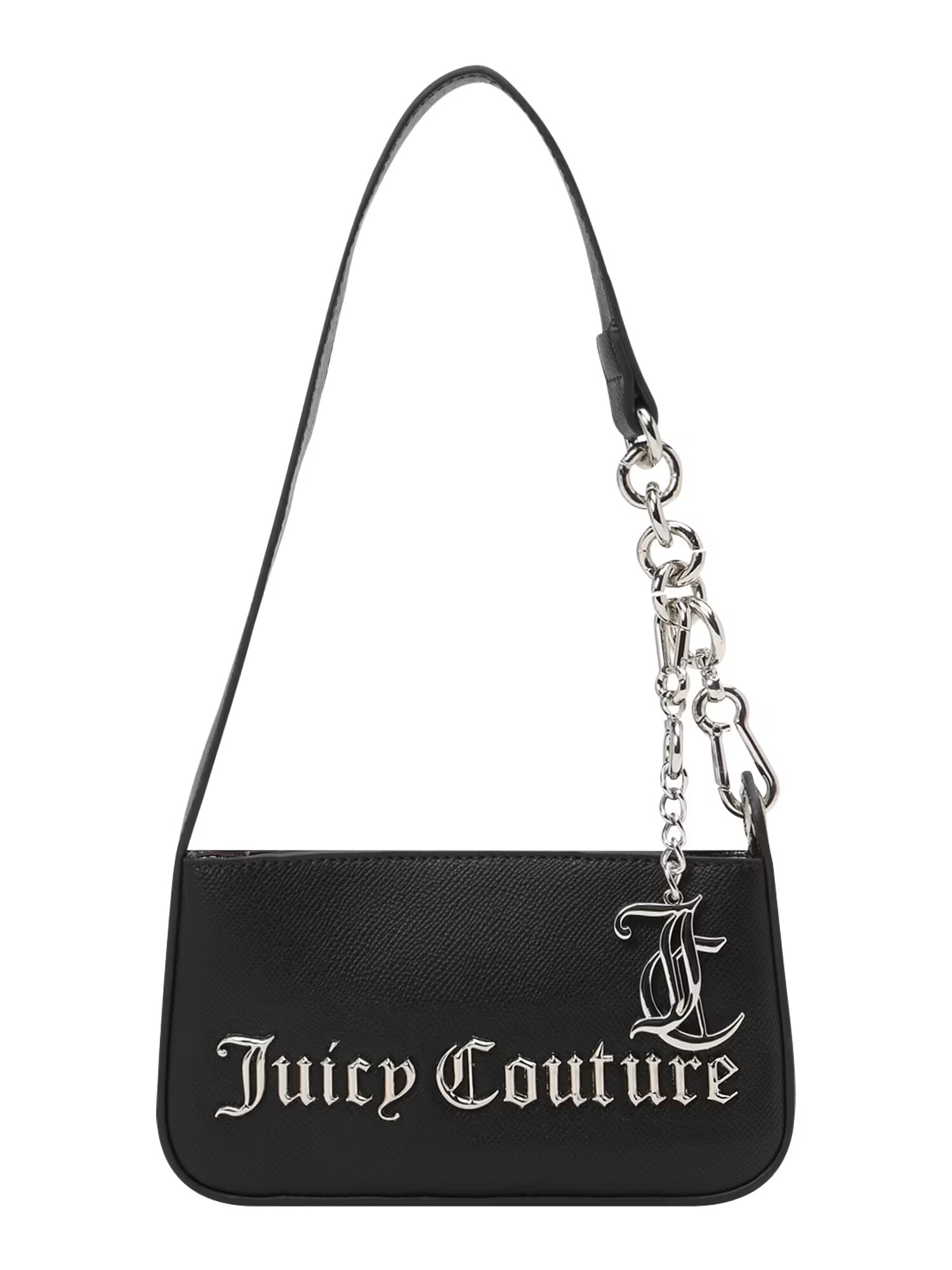 Juicy Couture Torba za čez ramo 'Jasmine' črna / srebrna - Pepit.si