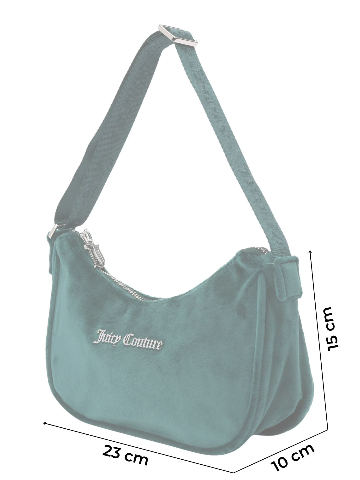 Juicy Couture Torba za čez ramo 'KENDRA' smaragd - Pepit.si