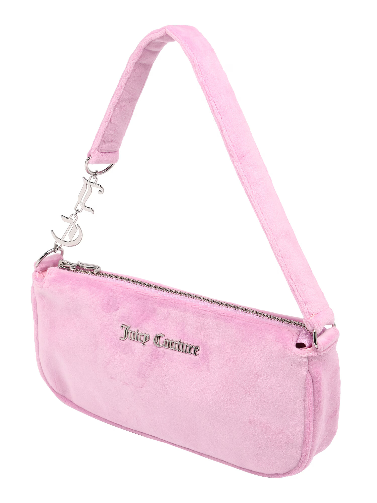 Juicy Couture Torba za čez ramo orhideja / srebrna - Pepit.si