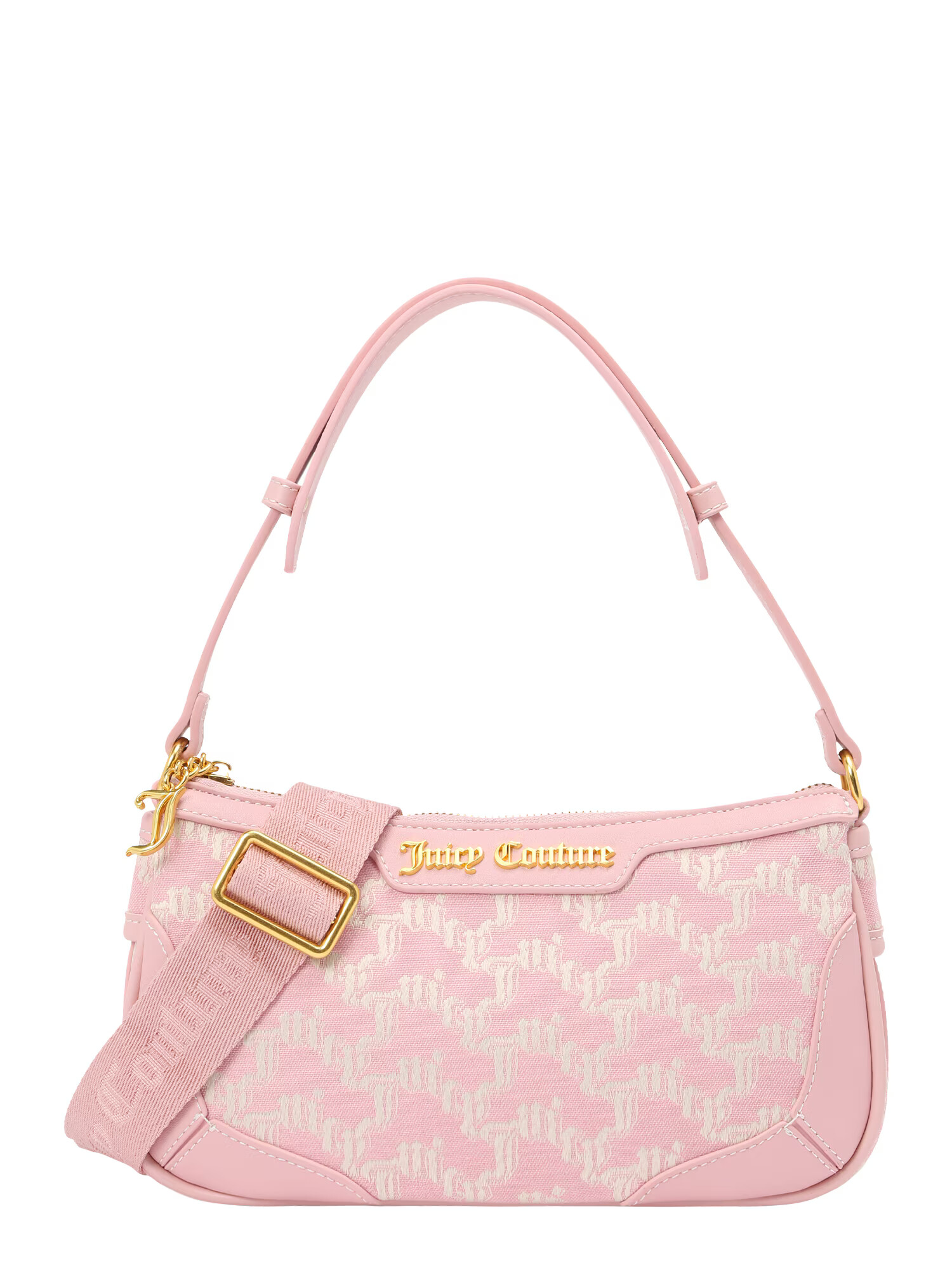 Juicy Couture Torba za čez ramo 'Wisteria' kremna / svetlo roza - Pepit.si