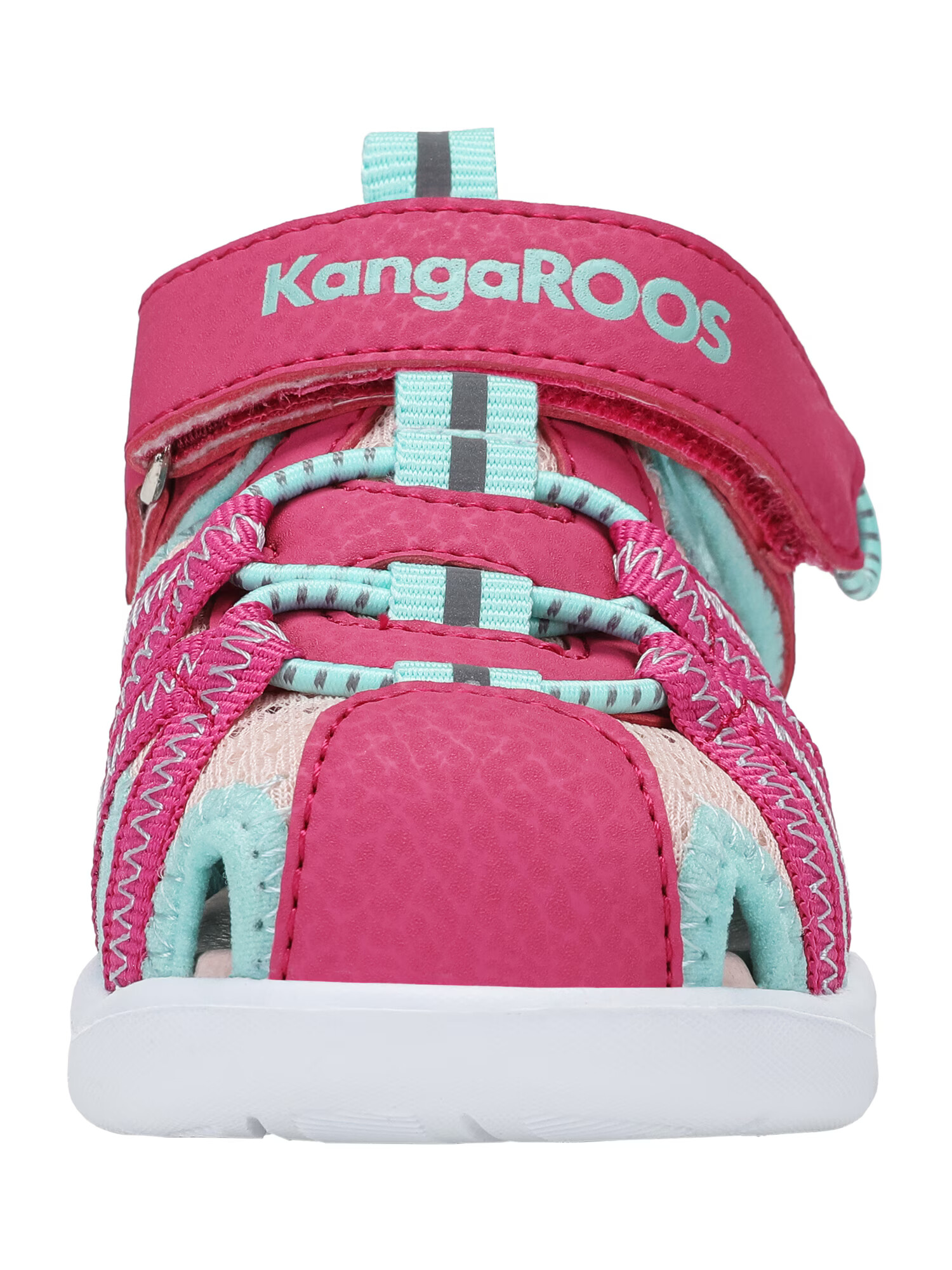 KangaROOS Odprti čevlji 'Coil-R1' bež / meta / roza - Pepit.si