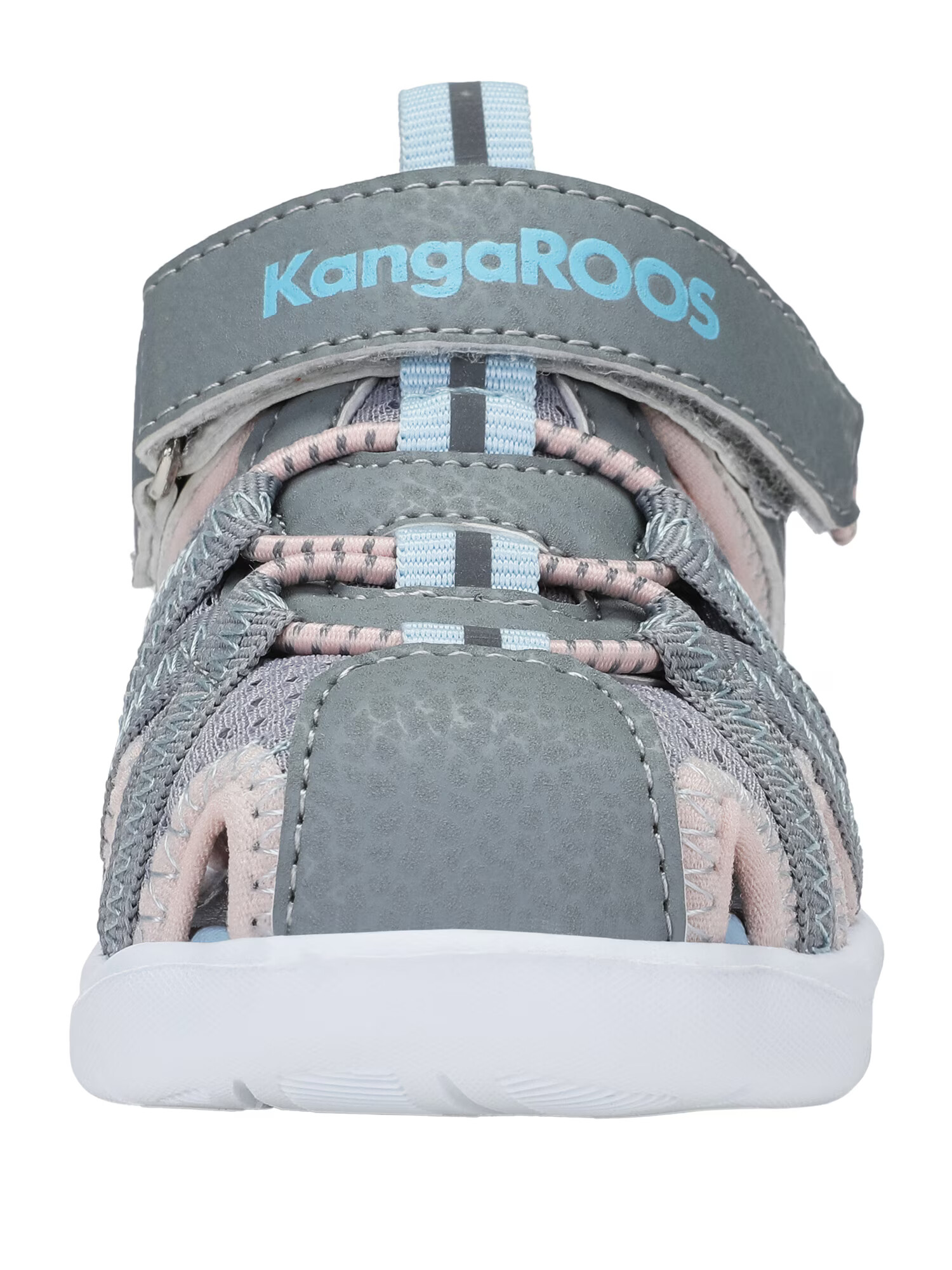 KangaROOS Odprti čevlji 'Coil-R1' dimno-siva / žad / puder - Pepit.si